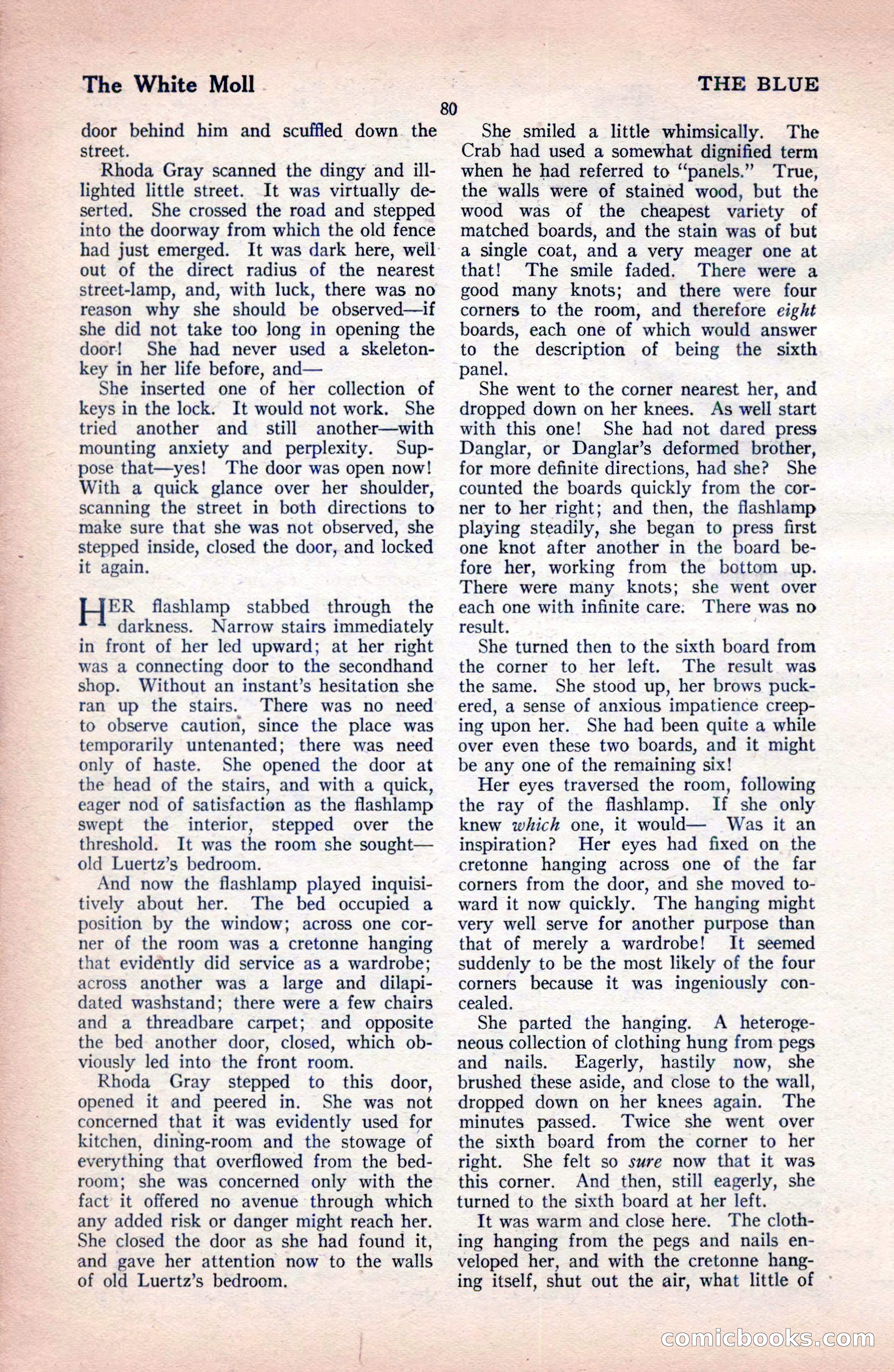 The Blue Book Magazine, December 1919 — page 86 of 216