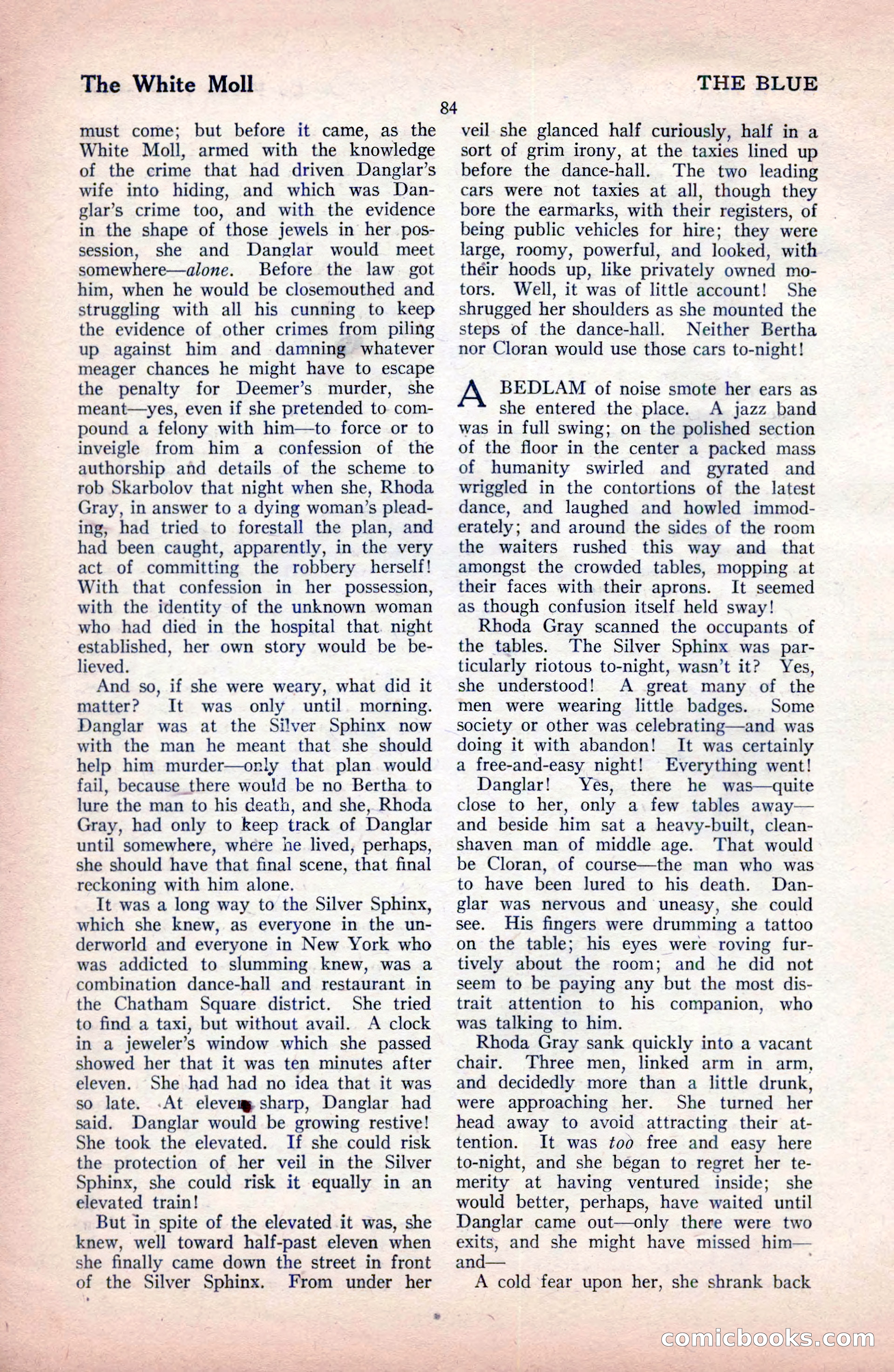 The Blue Book Magazine, December 1919 — page 90 of 216