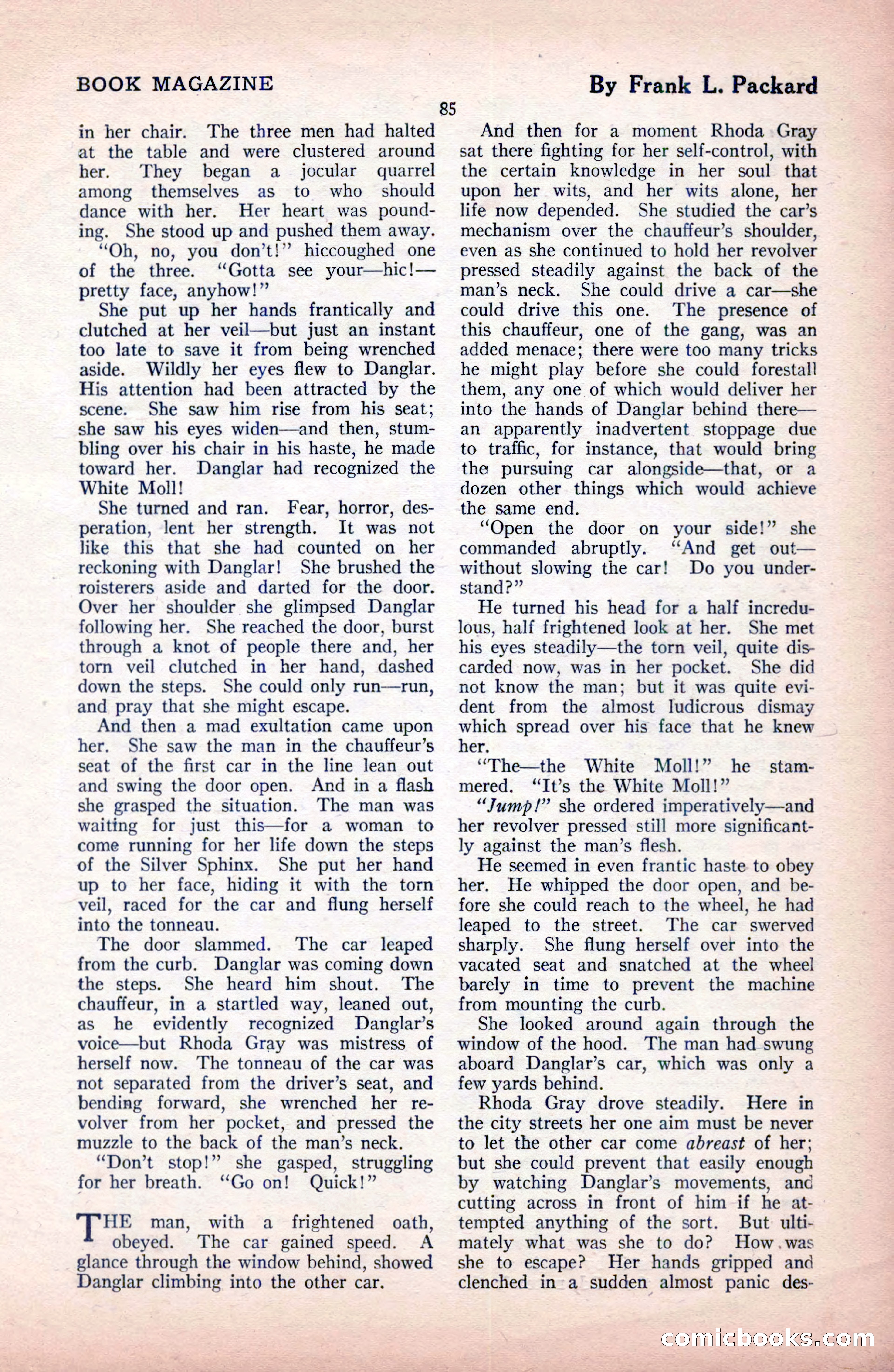 The Blue Book Magazine, December 1919 — page 91 of 216