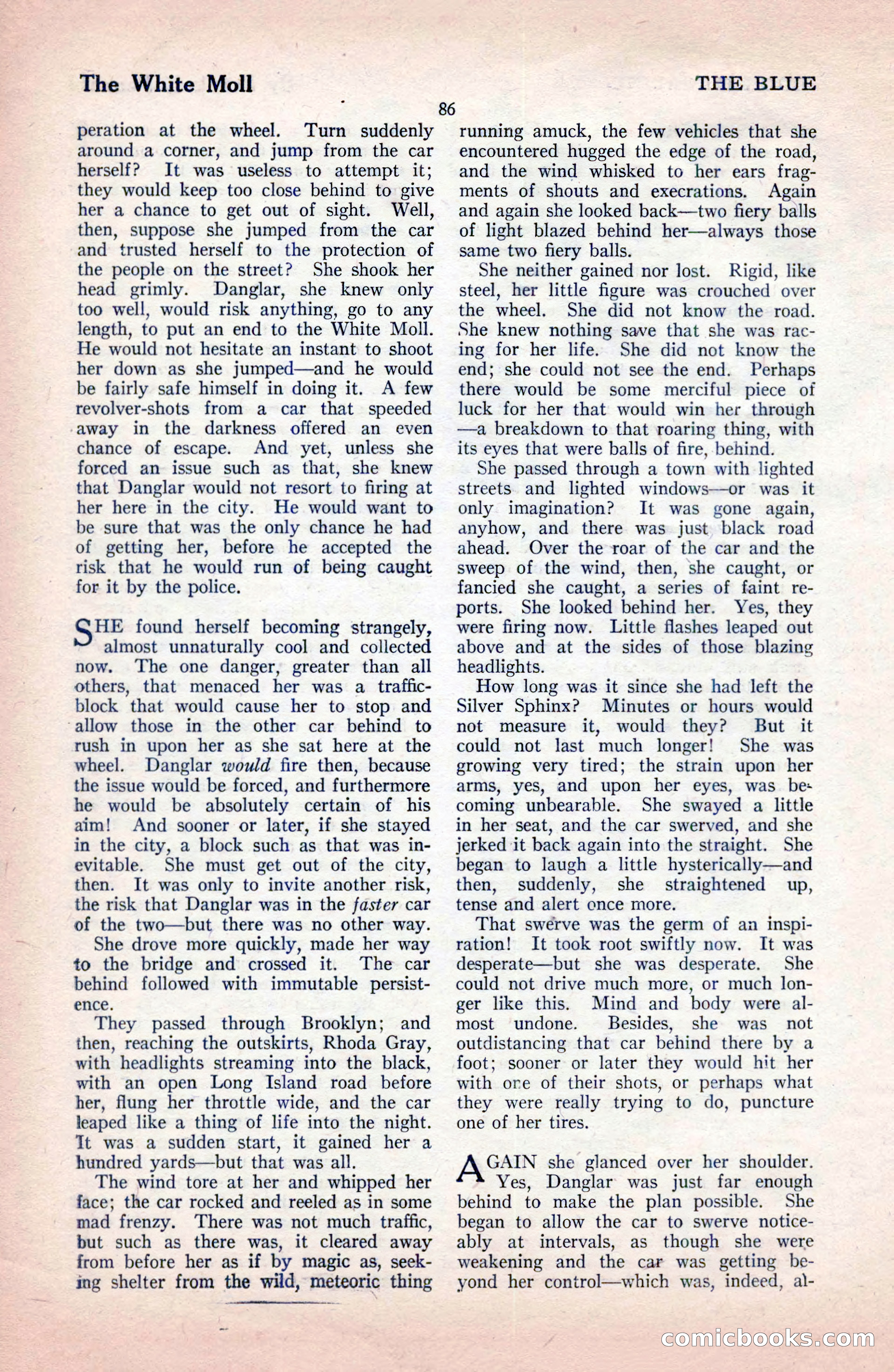 The Blue Book Magazine, December 1919 — page 92 of 216