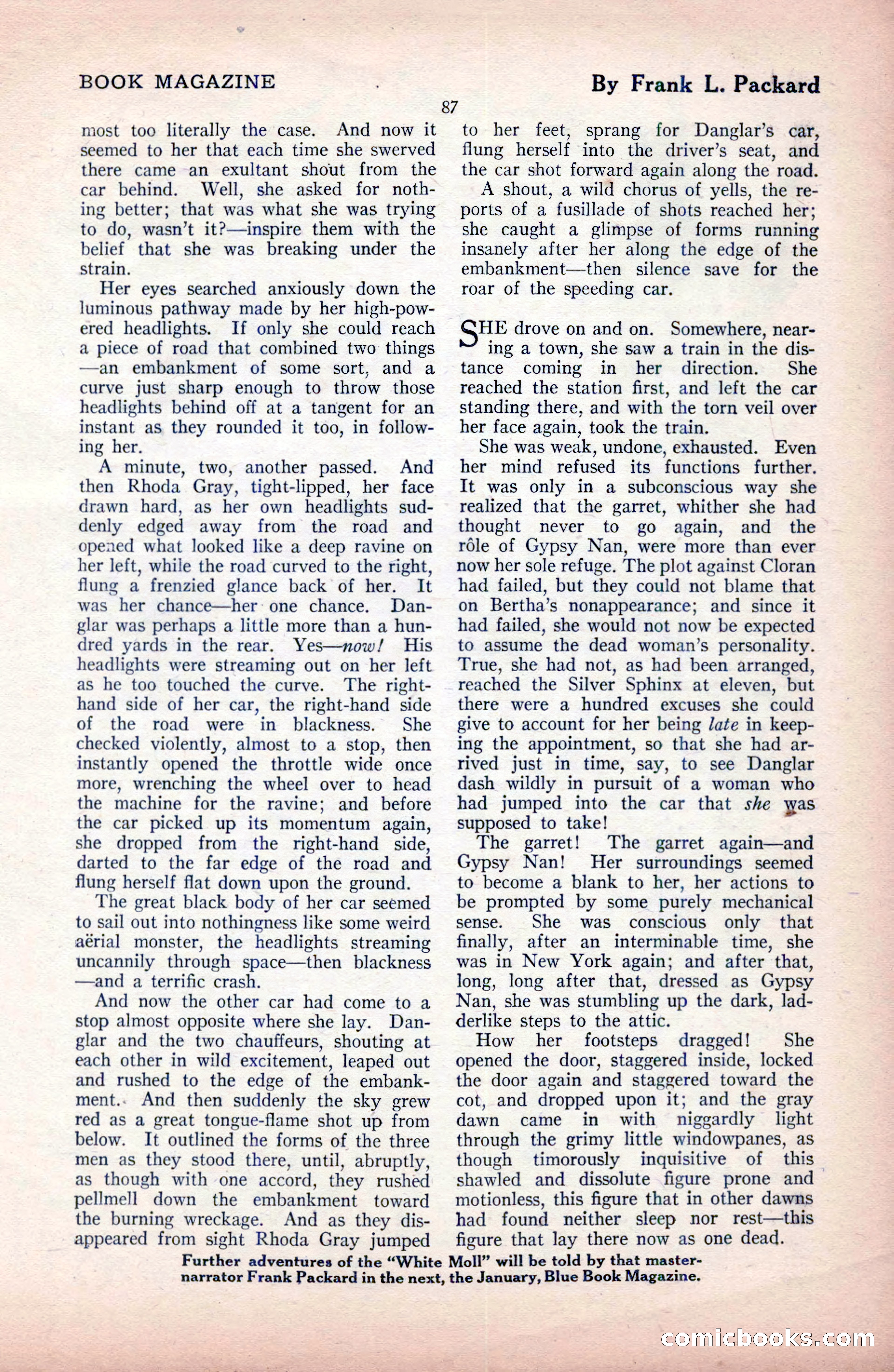 The Blue Book Magazine, December 1919 — page 93 of 216