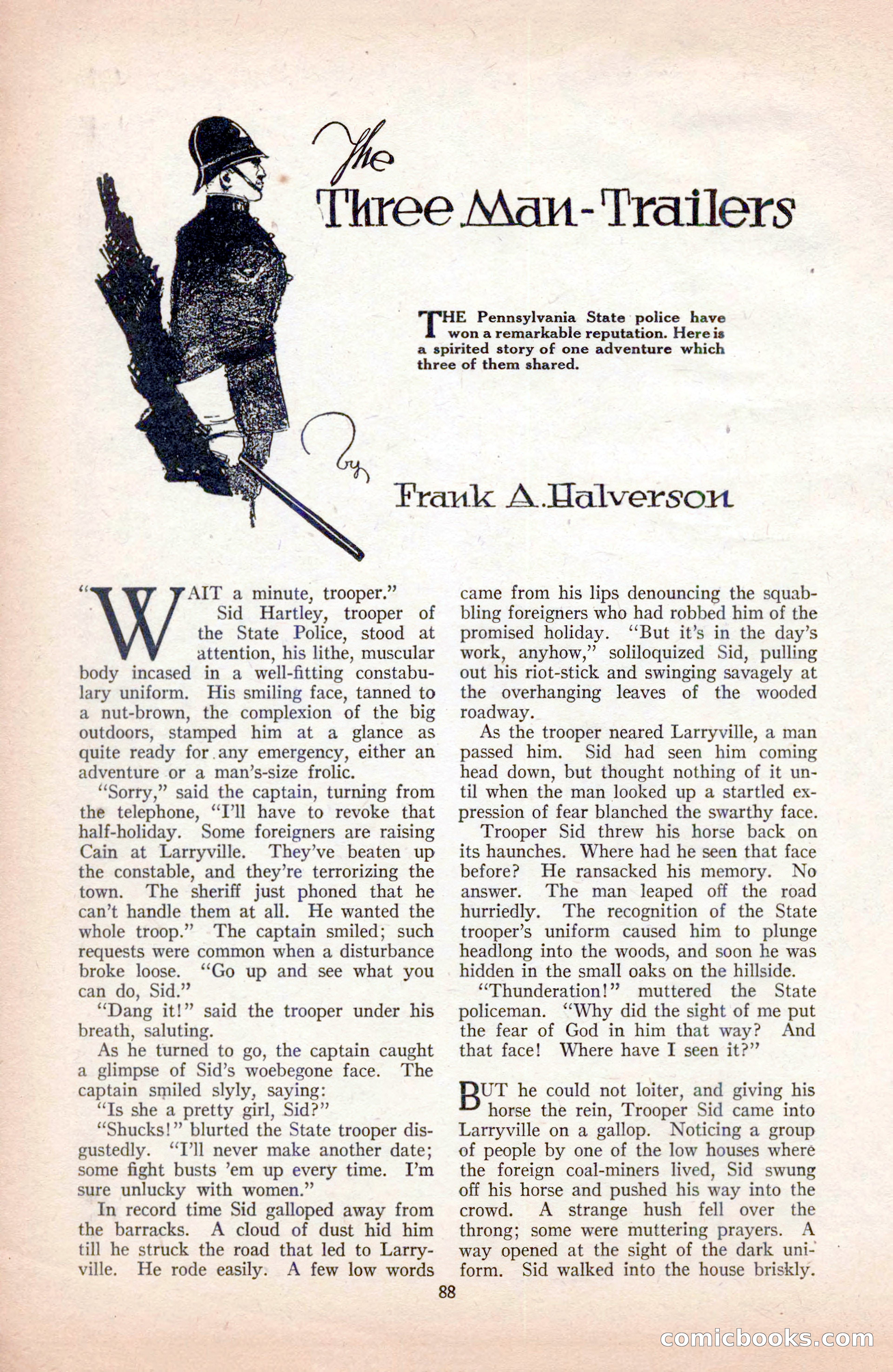 The Blue Book Magazine, December 1919 — page 94 of 216