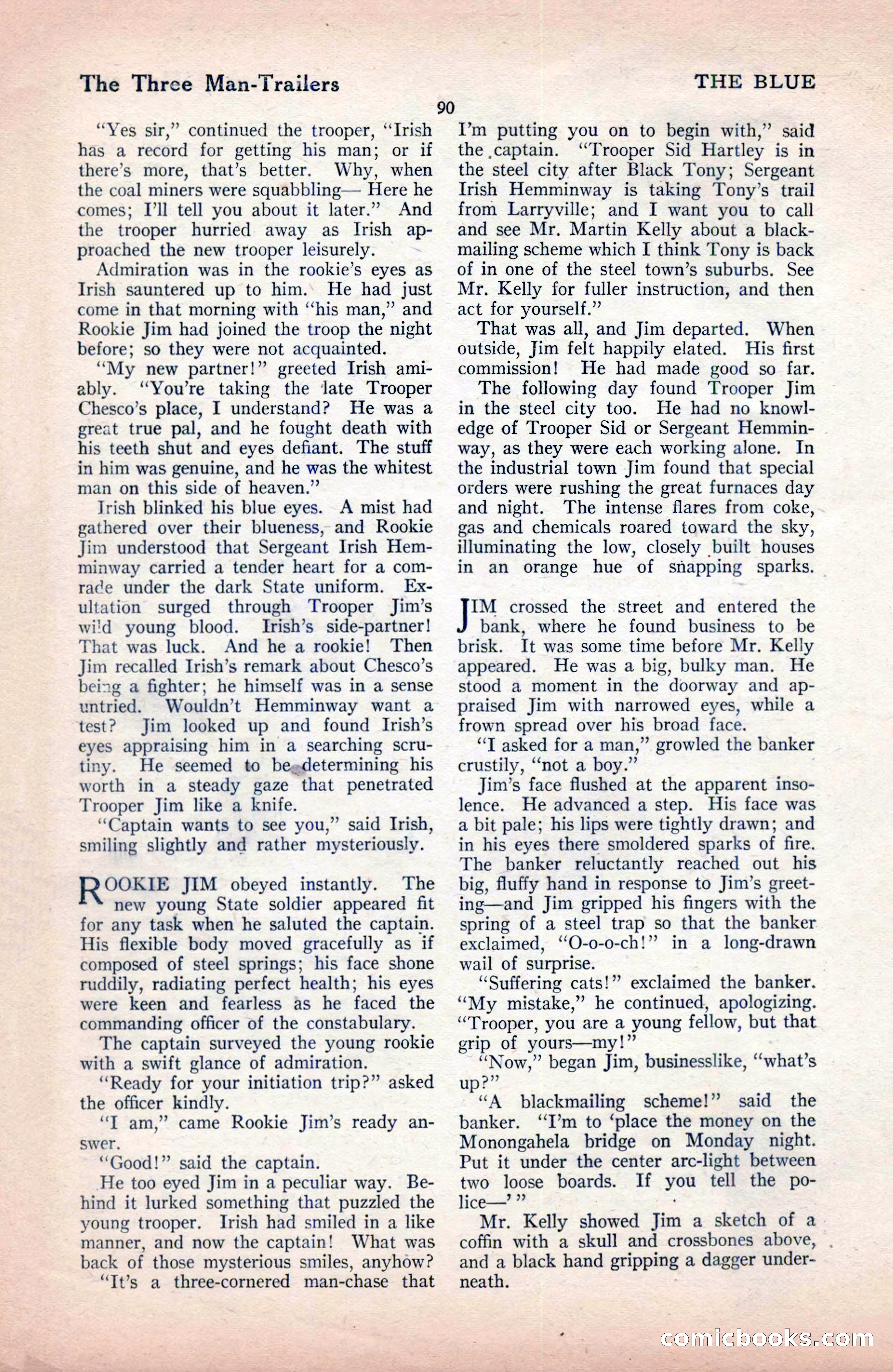 The Blue Book Magazine, December 1919 — page 96 of 216