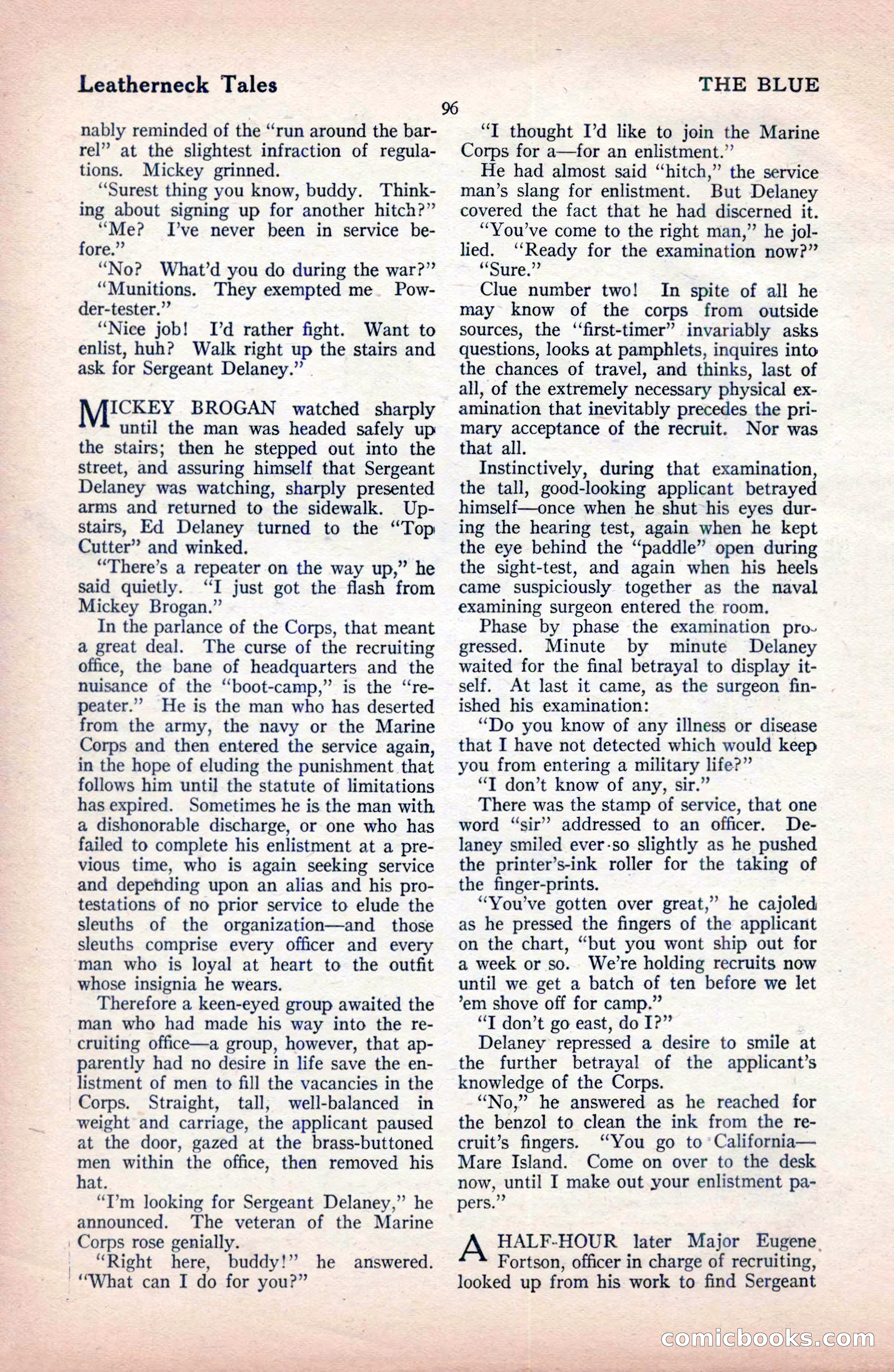 The Blue Book Magazine, December 1919 — page 102 of 216