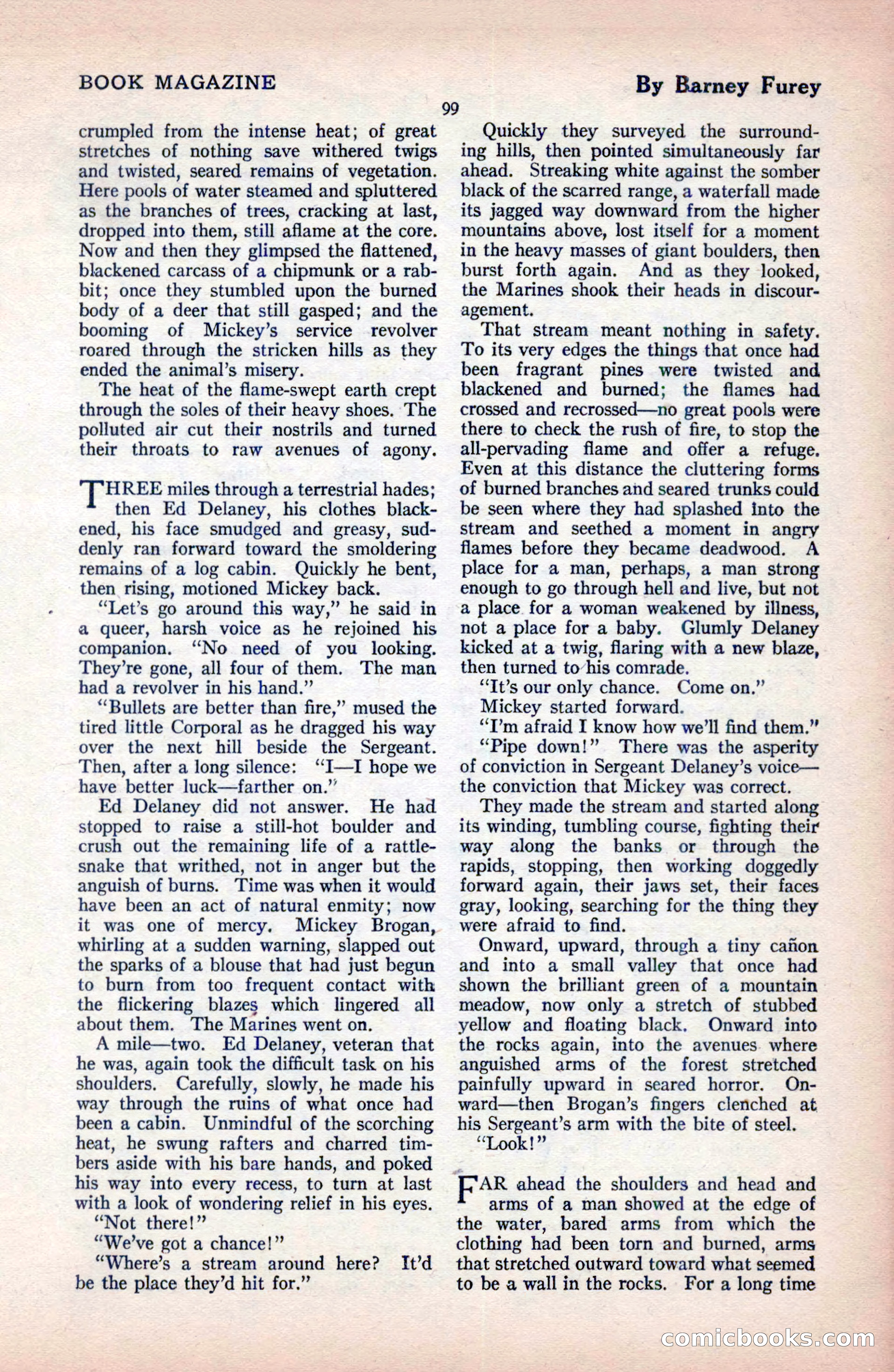 The Blue Book Magazine, December 1919 — page 105 of 216