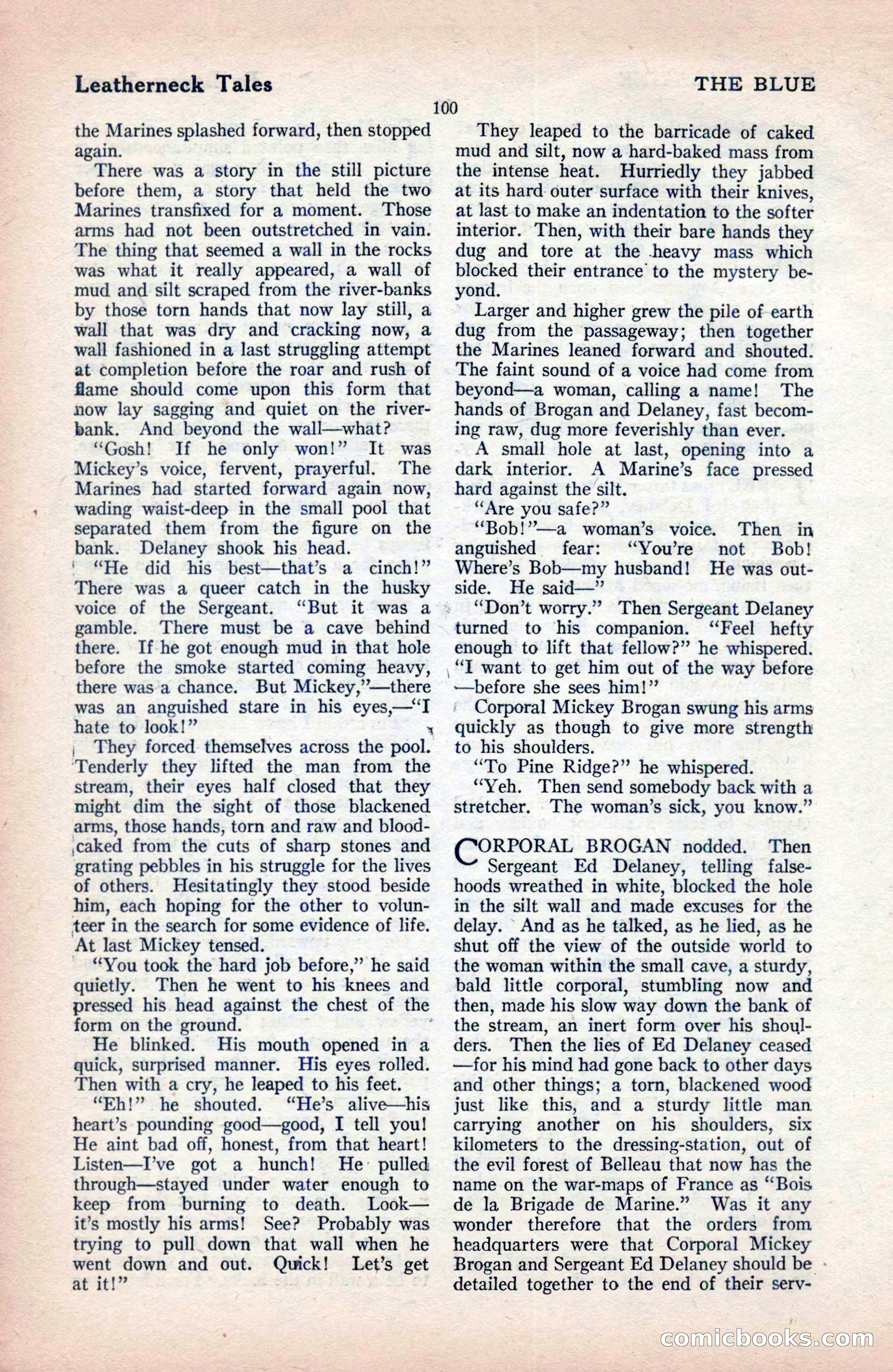 The Blue Book Magazine, December 1919 — page 106 of 216