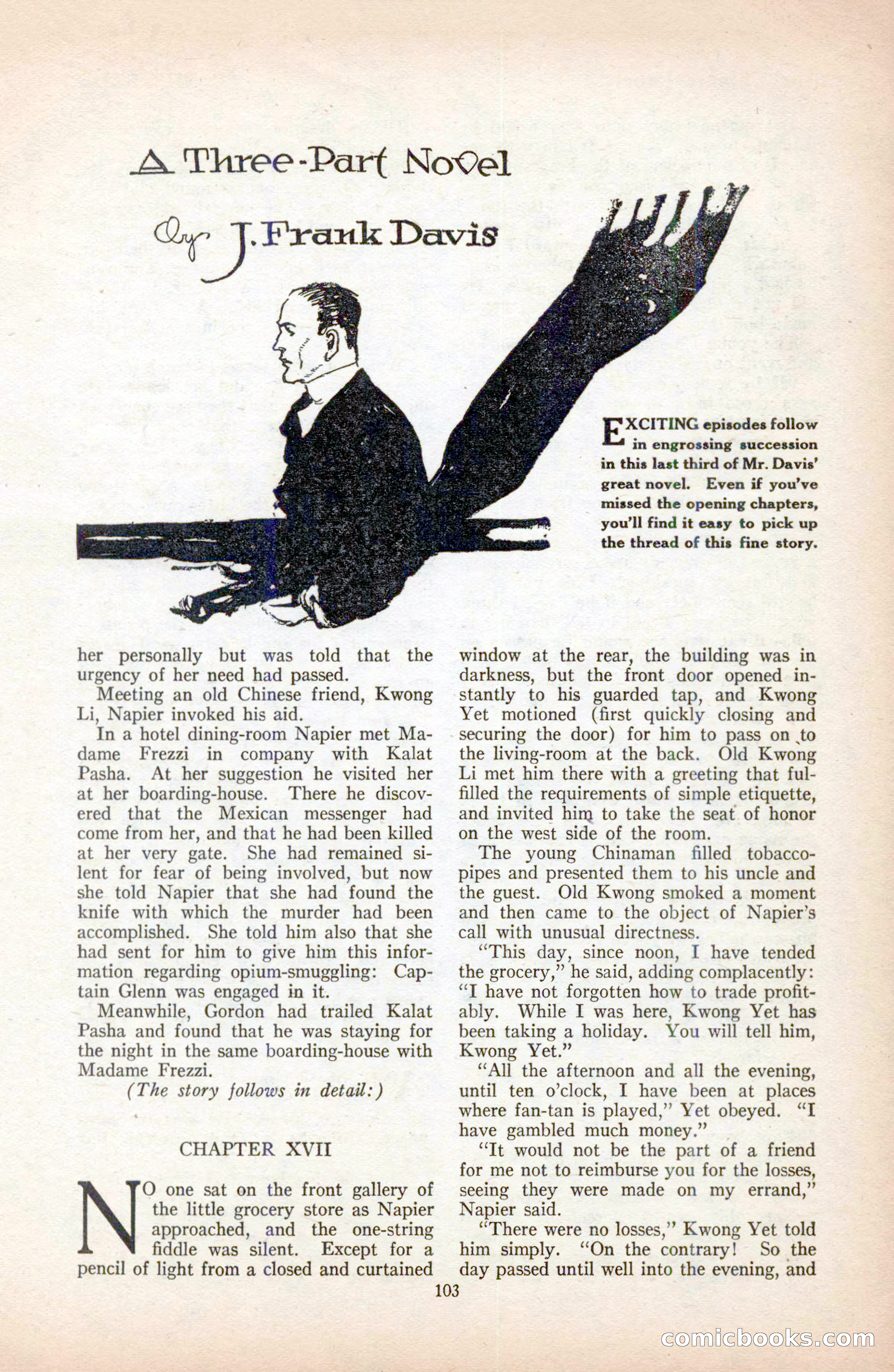 The Blue Book Magazine, December 1919 — page 109 of 216