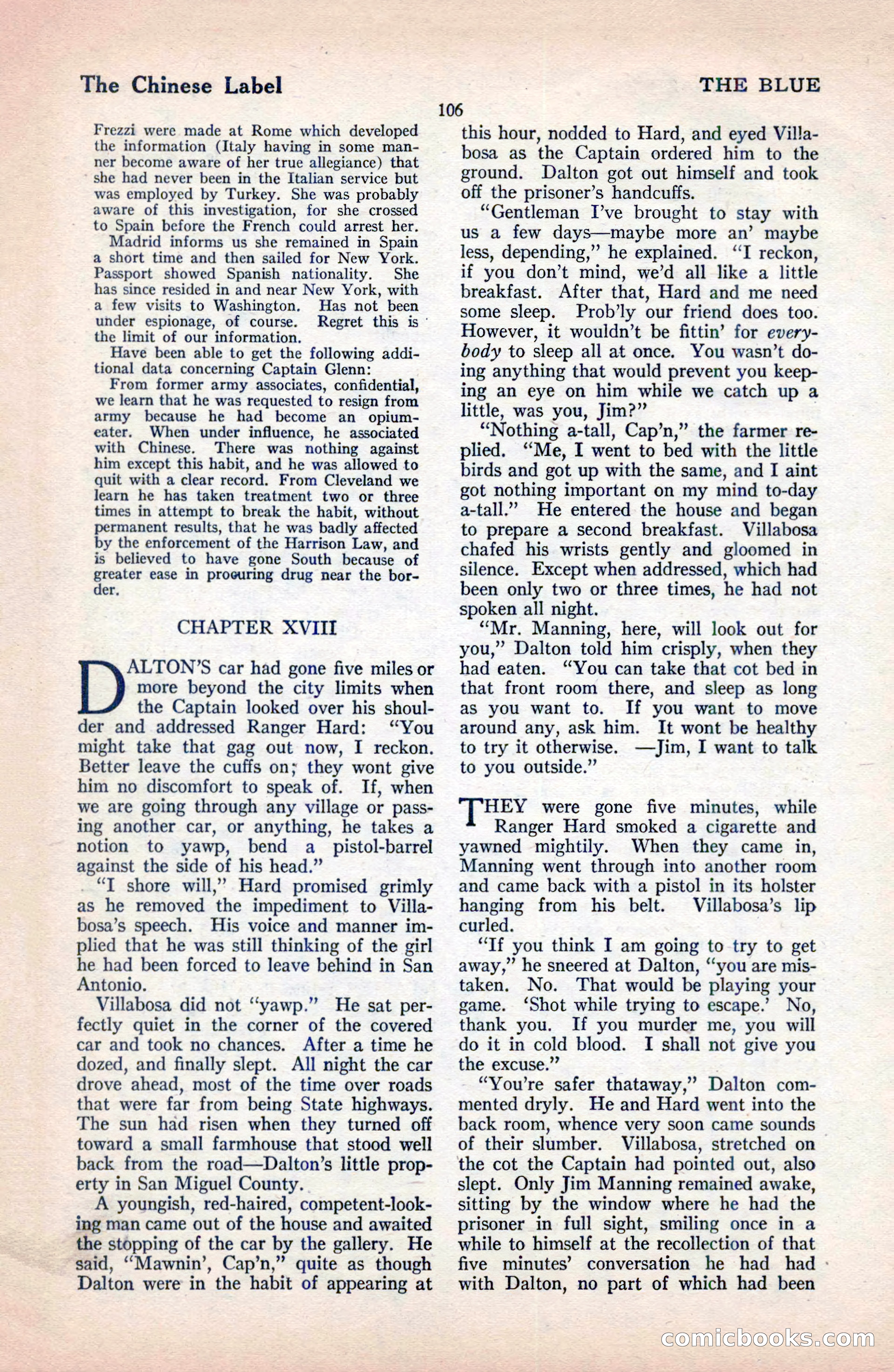 The Blue Book Magazine, December 1919 — page 112 of 216