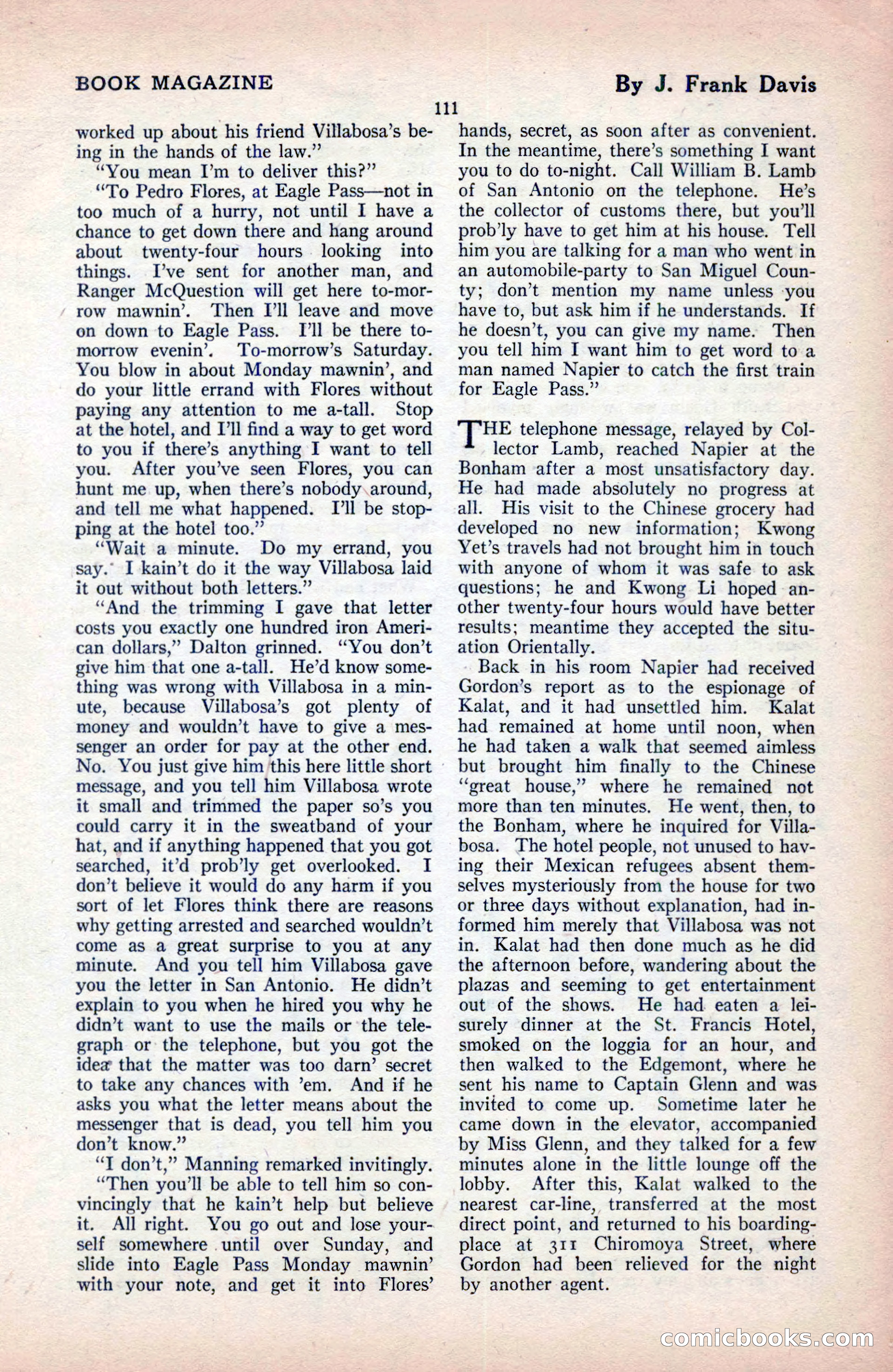 The Blue Book Magazine, December 1919 — page 117 of 216