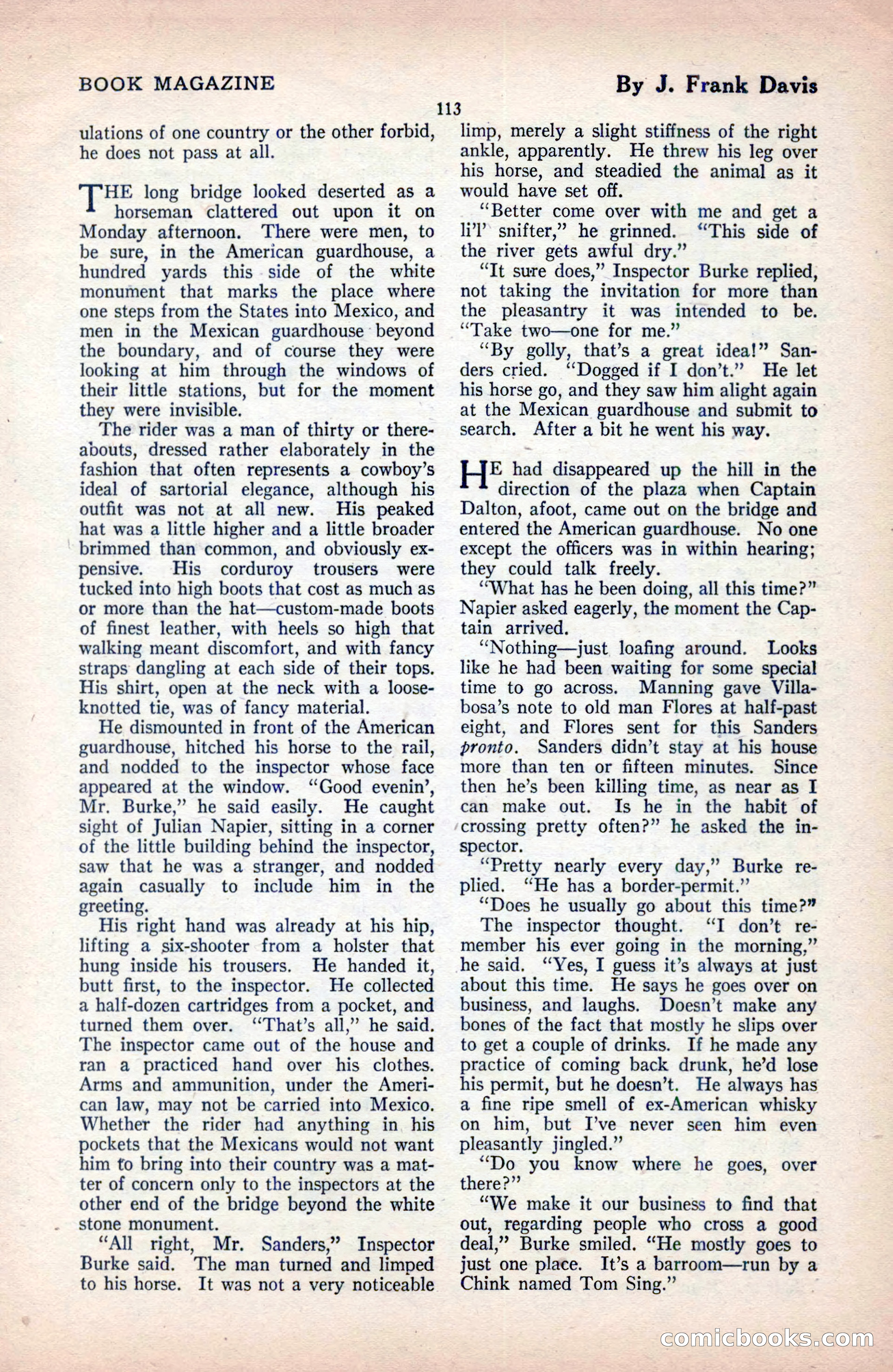 The Blue Book Magazine, December 1919 — page 119 of 216