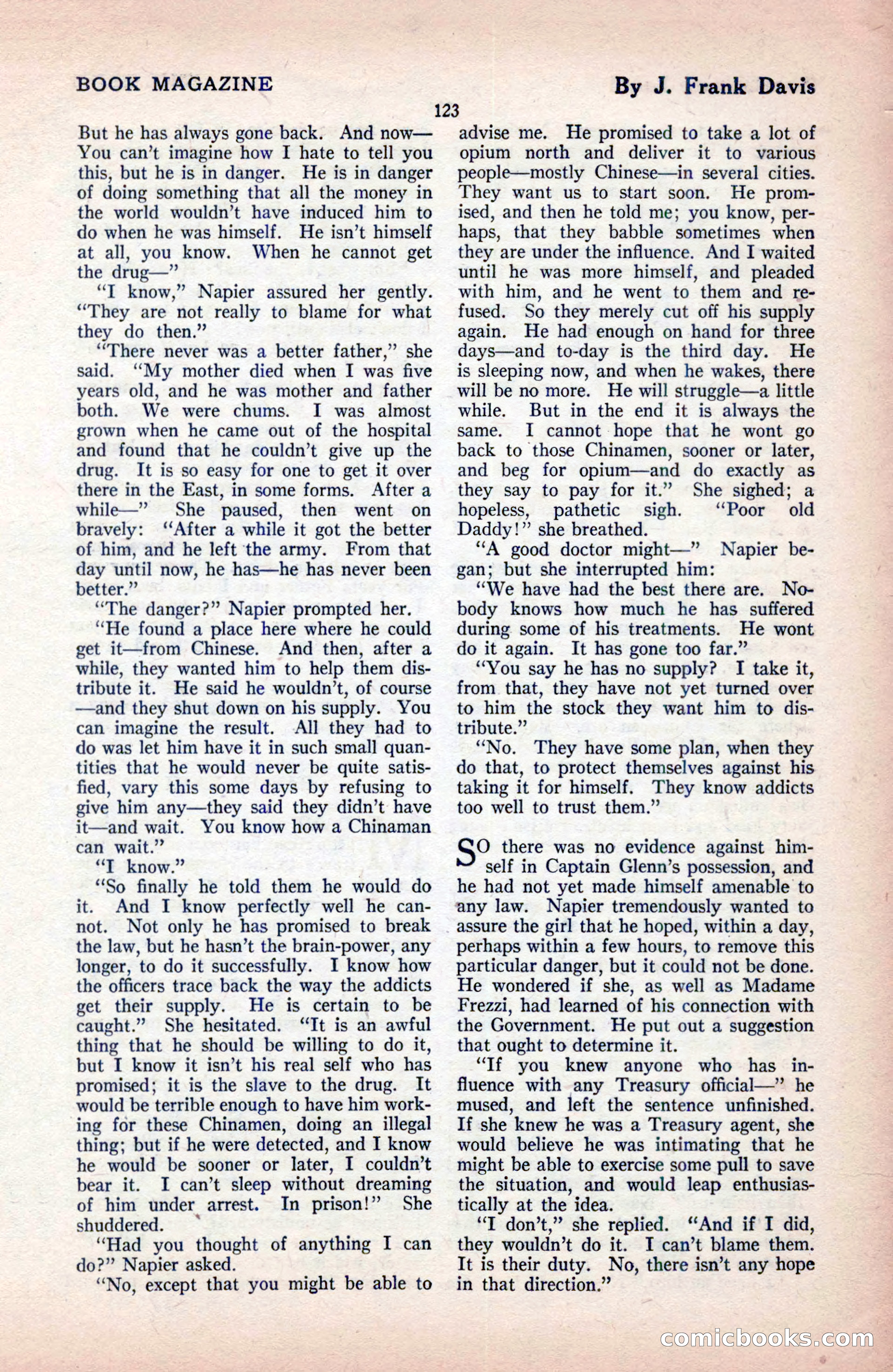 The Blue Book Magazine, December 1919 — page 129 of 216