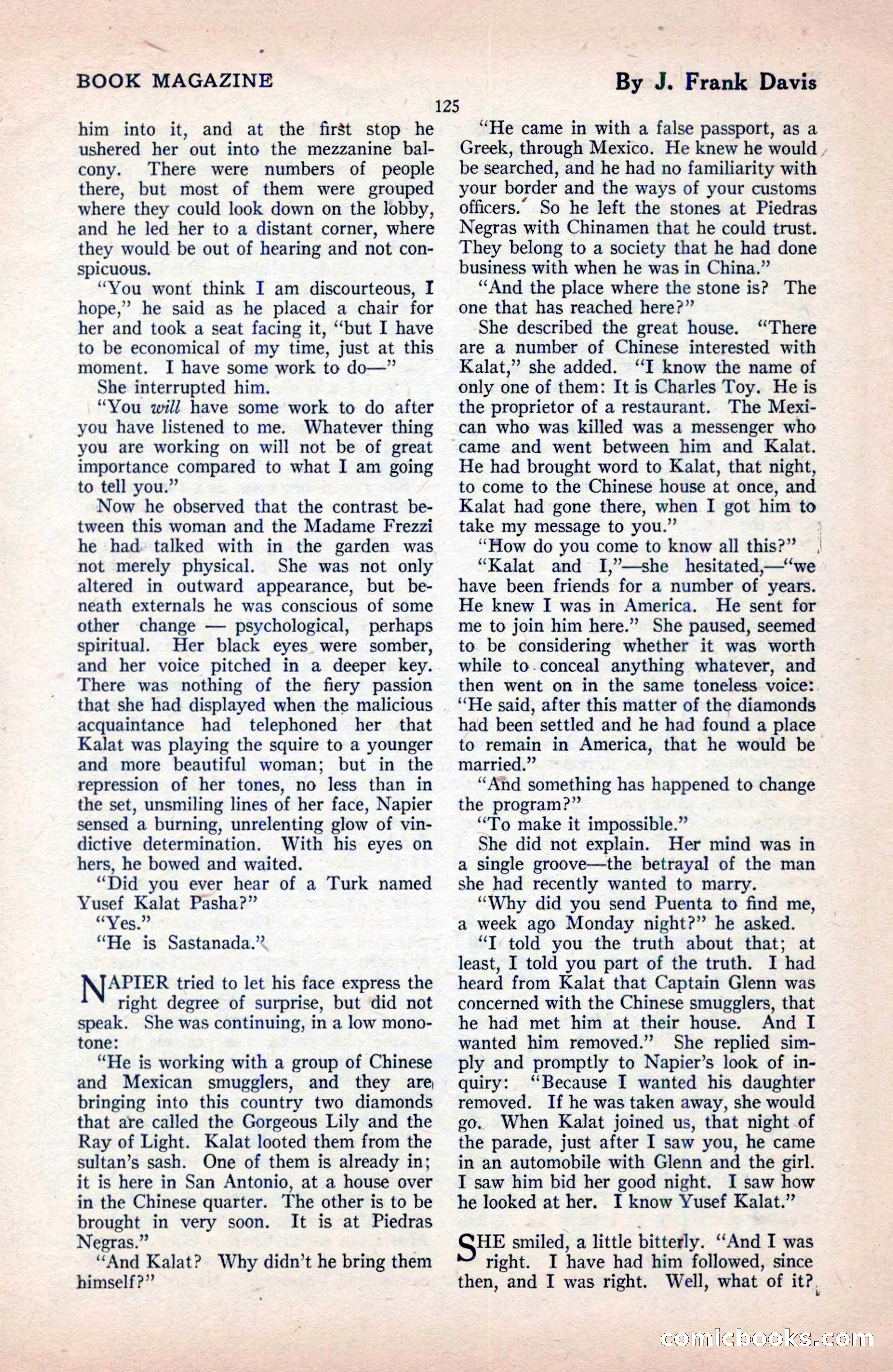 The Blue Book Magazine, December 1919 — page 131 of 216