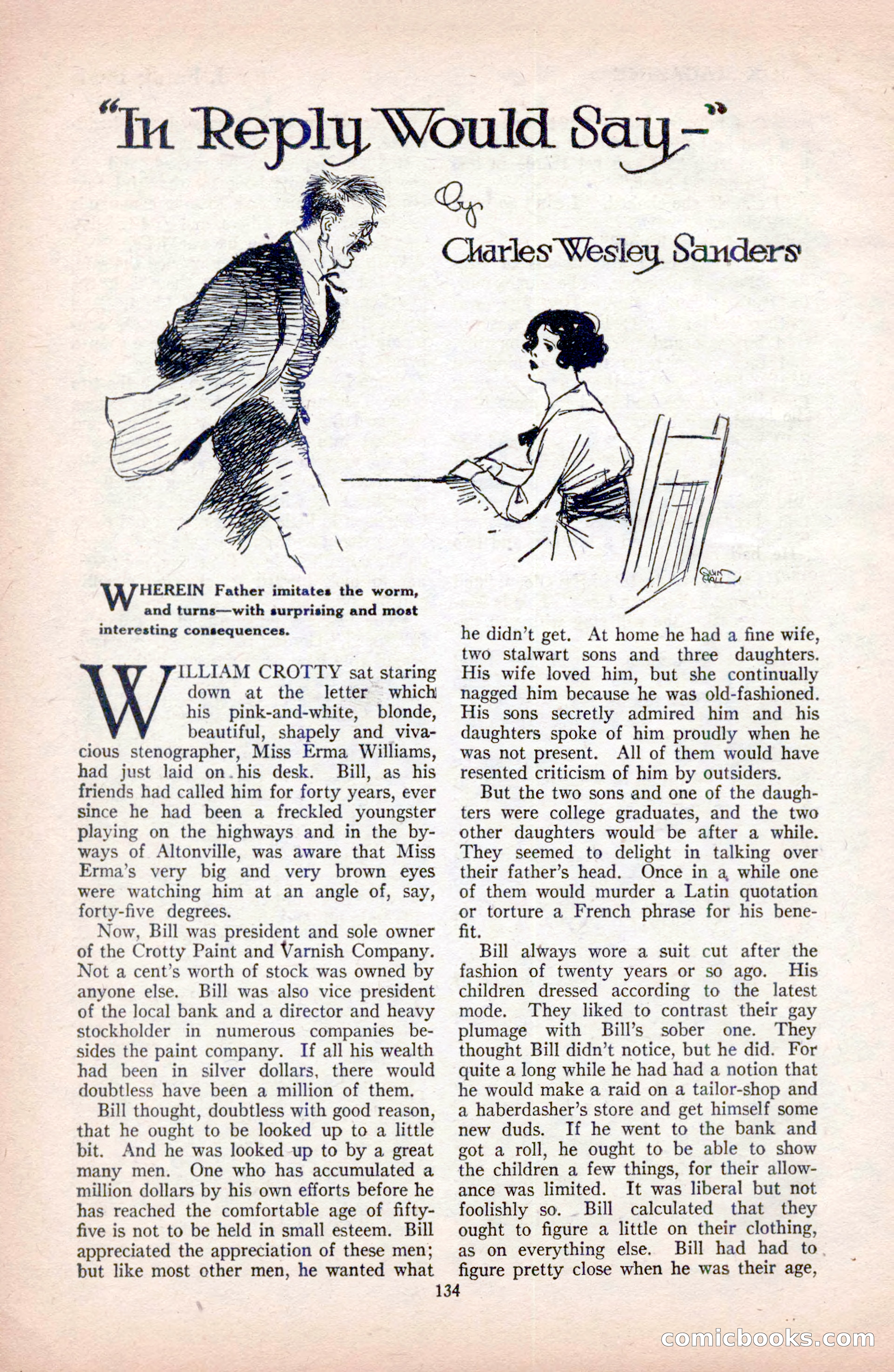 The Blue Book Magazine, December 1919 — page 140 of 216