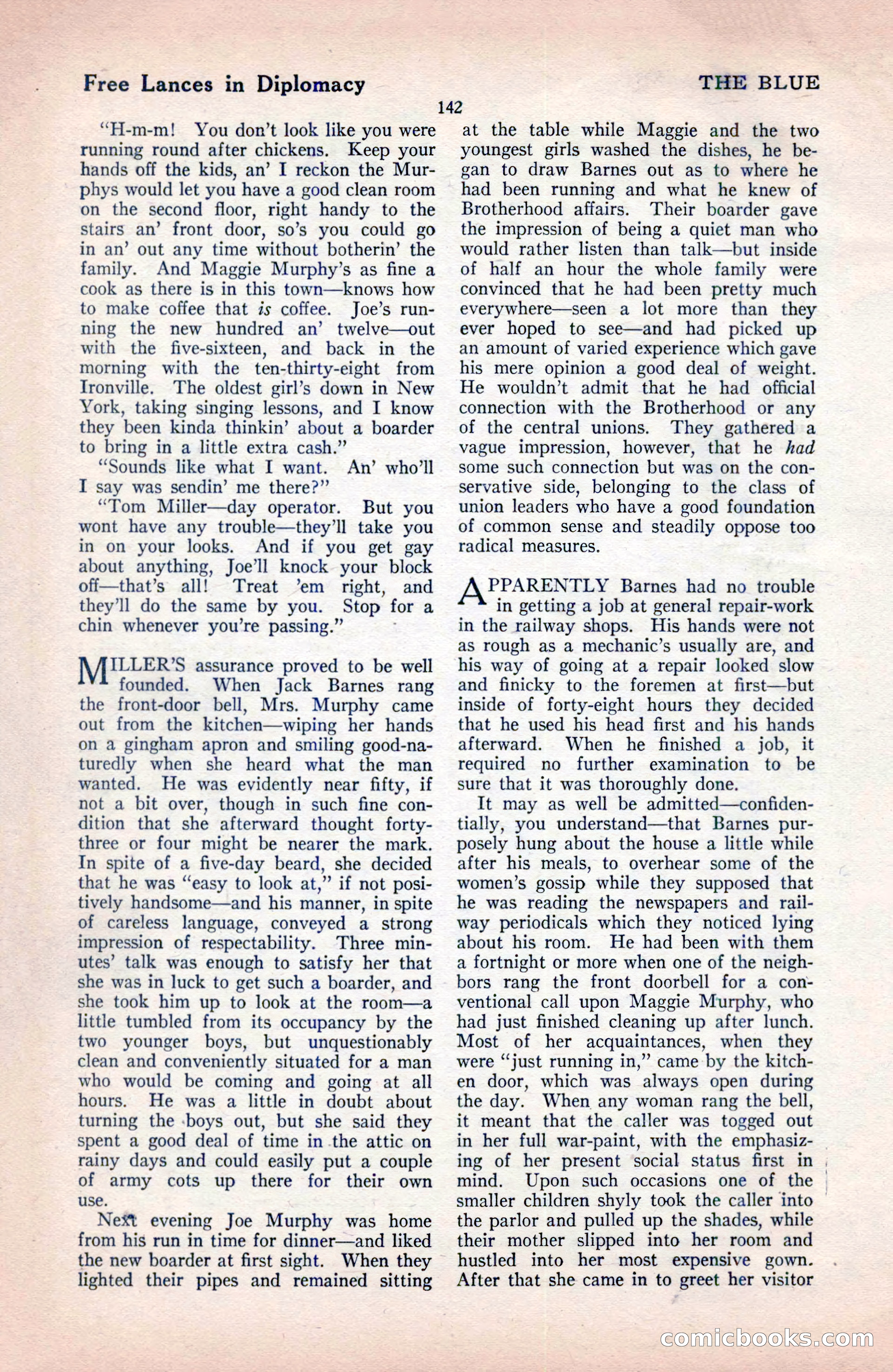 The Blue Book Magazine, December 1919 — page 148 of 216