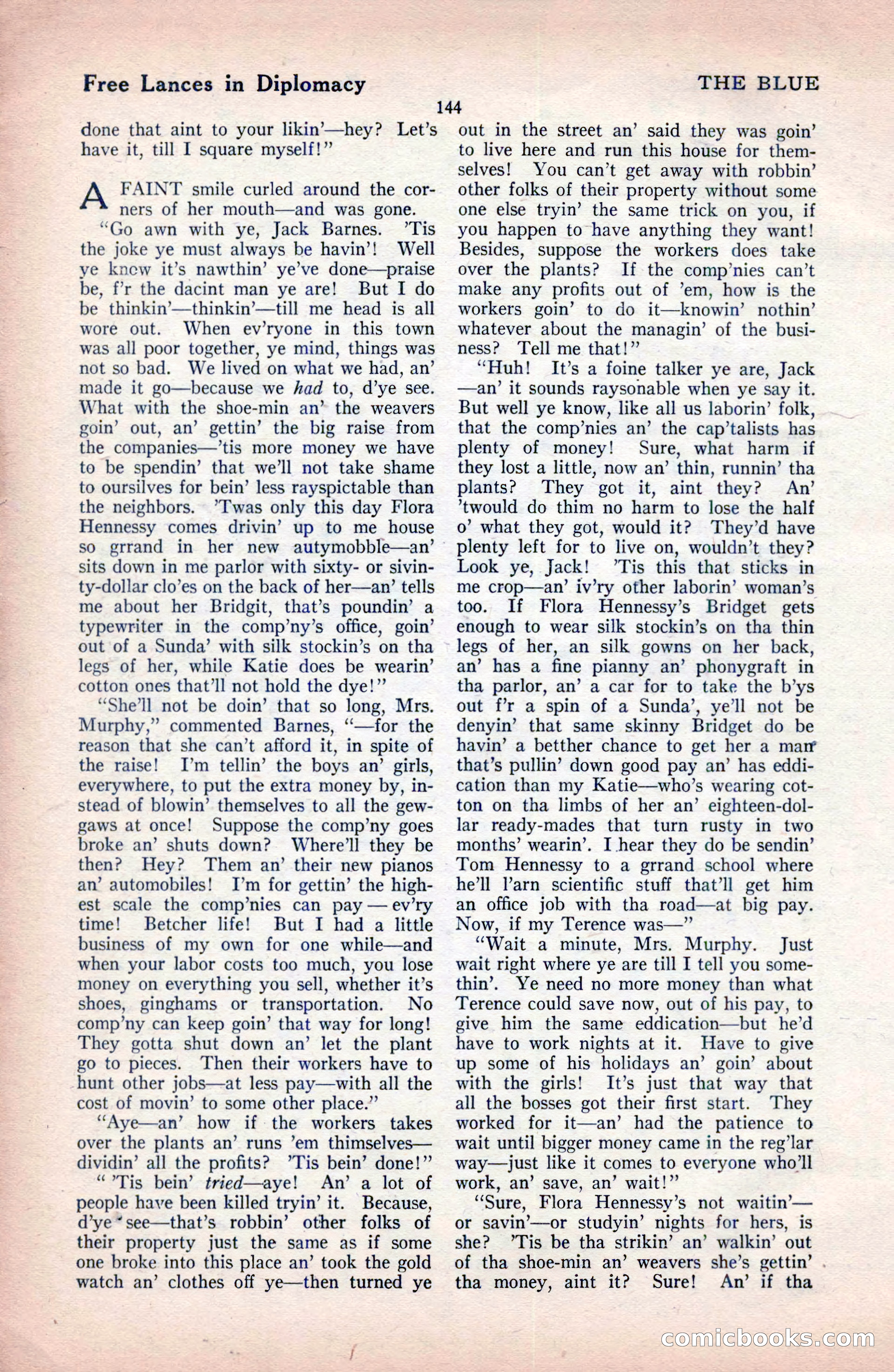 The Blue Book Magazine, December 1919 — page 150 of 216