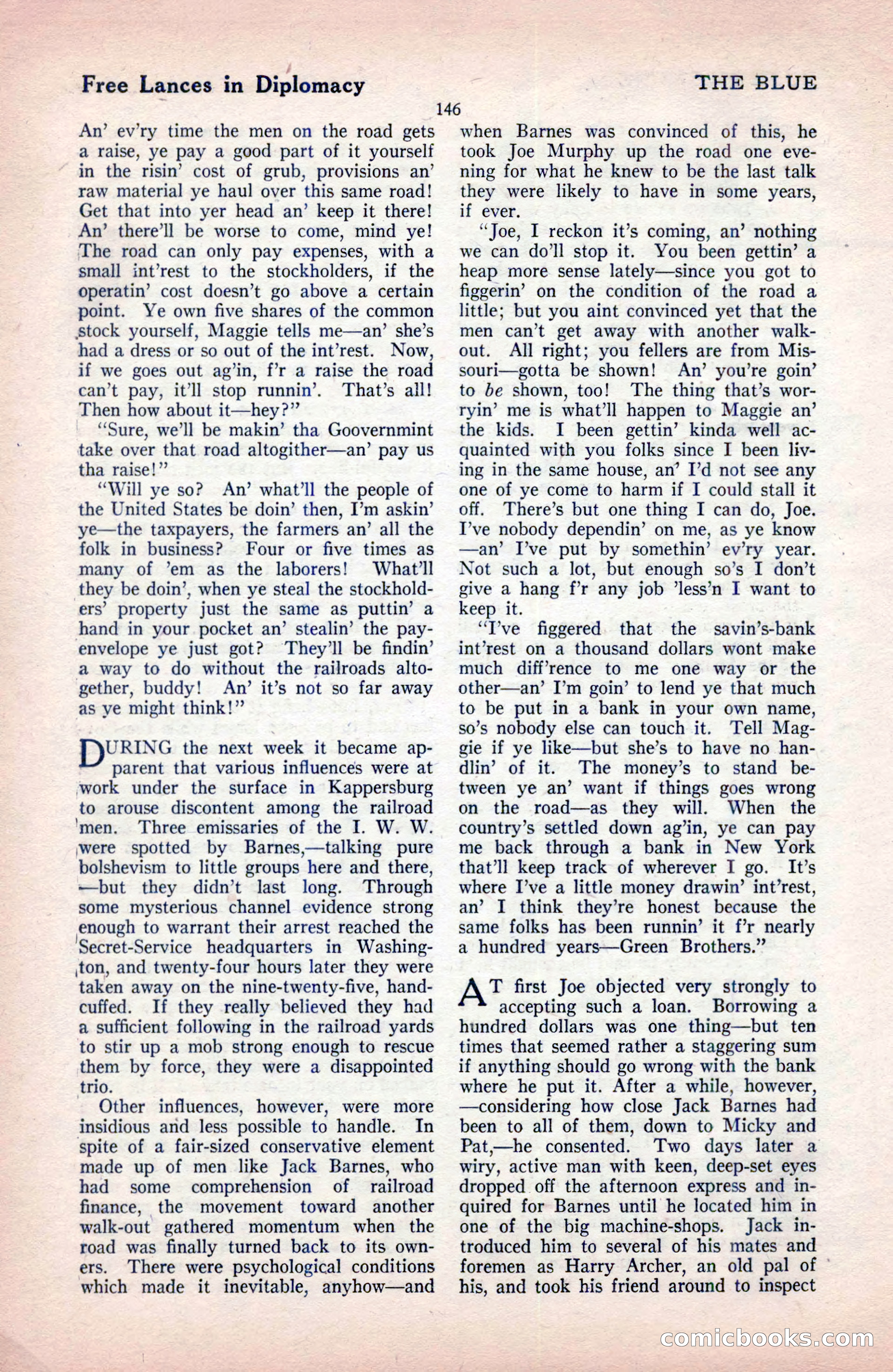 The Blue Book Magazine, December 1919 — page 152 of 216