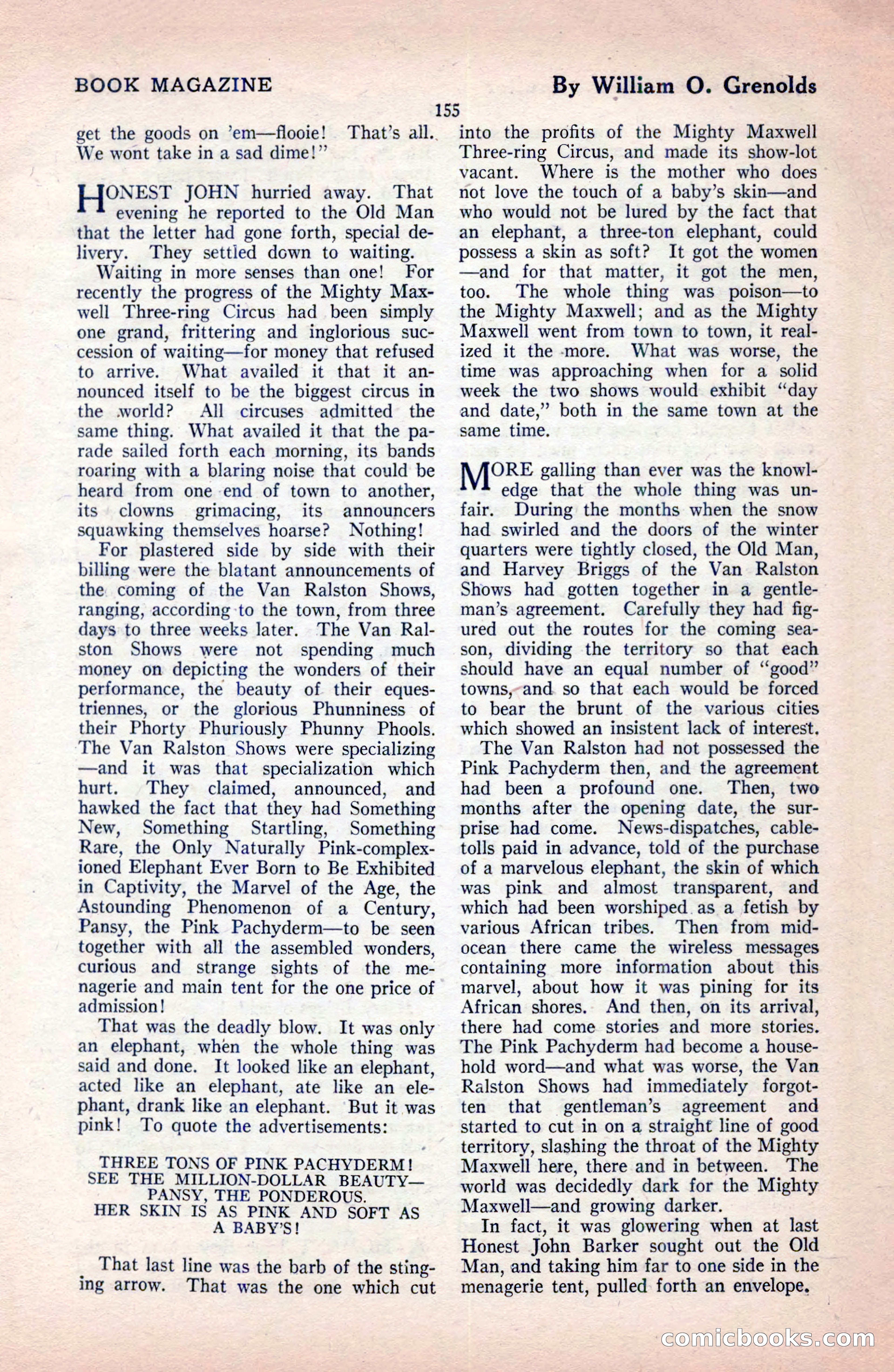 The Blue Book Magazine, December 1919 — page 161 of 216