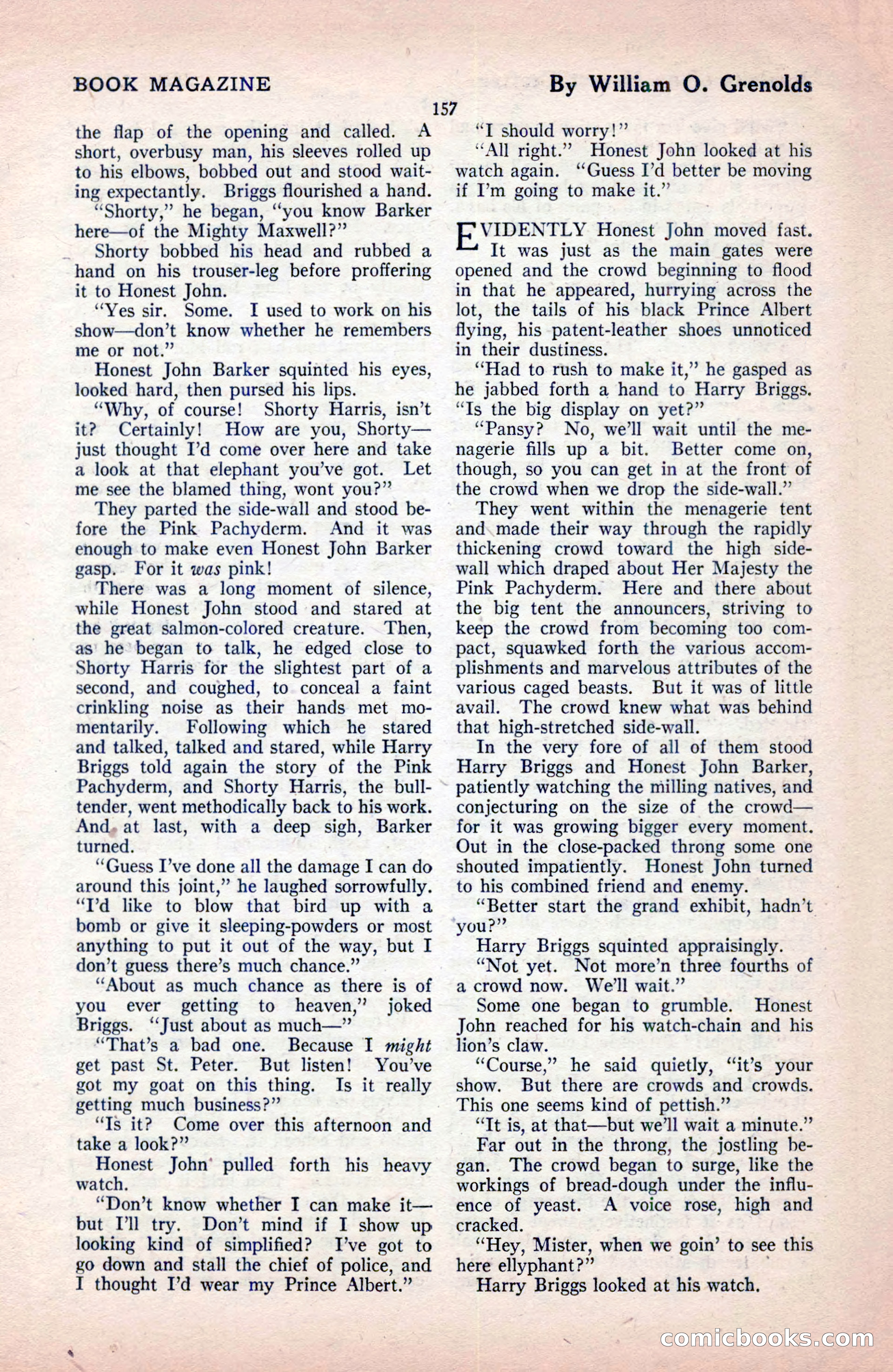 The Blue Book Magazine, December 1919 — page 163 of 216