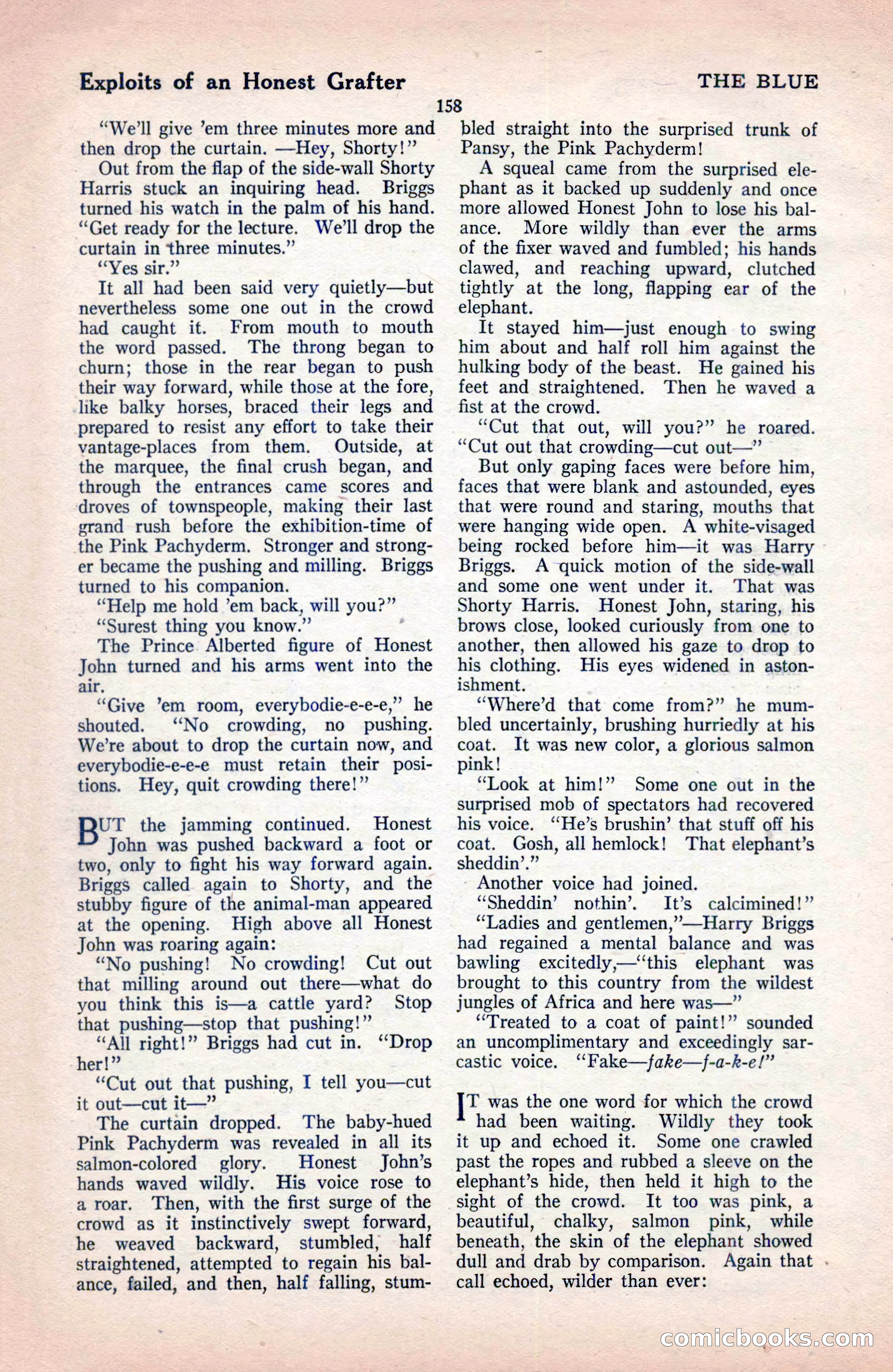 The Blue Book Magazine, December 1919 — page 164 of 216