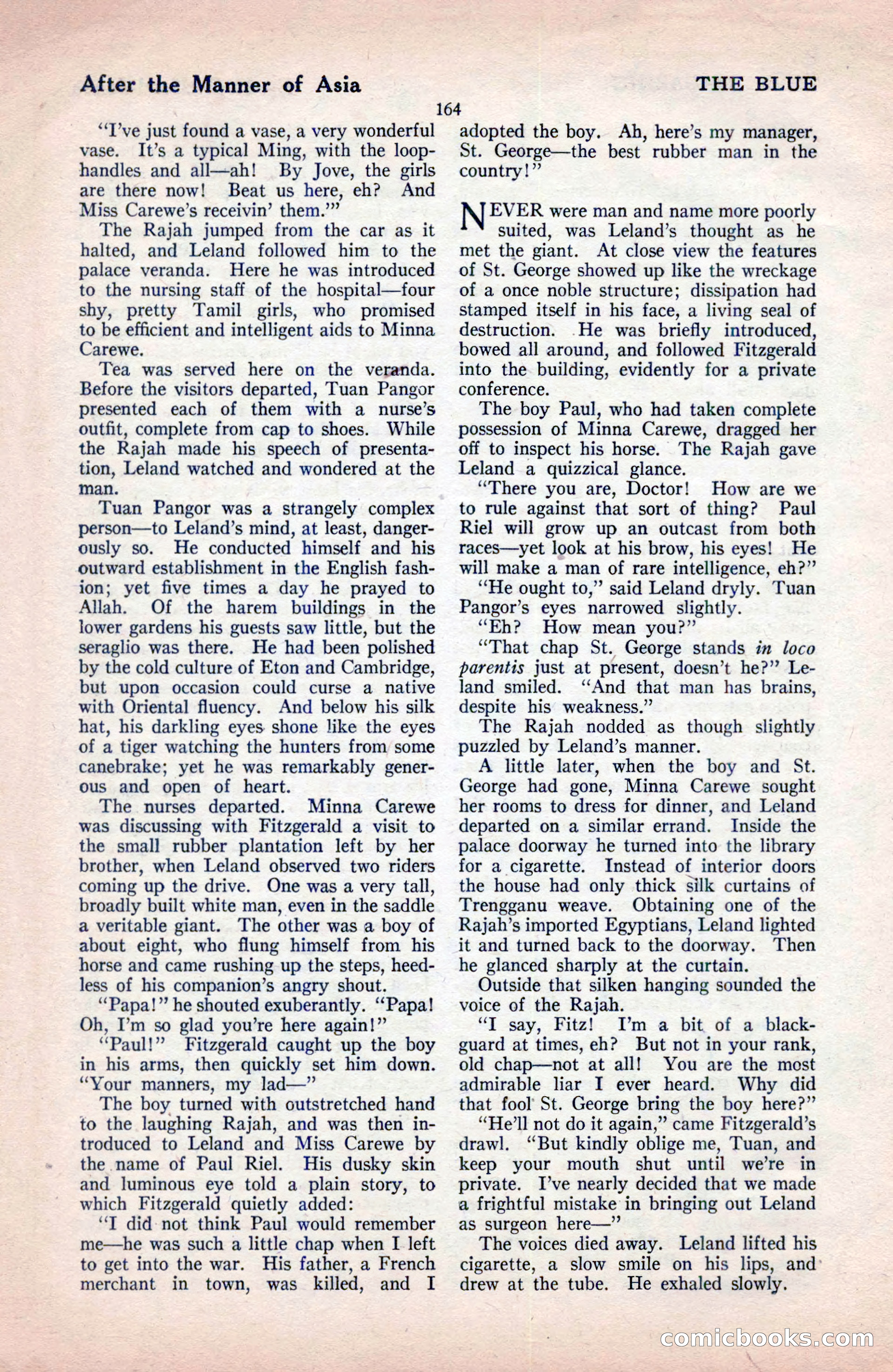 The Blue Book Magazine, December 1919 — page 170 of 216