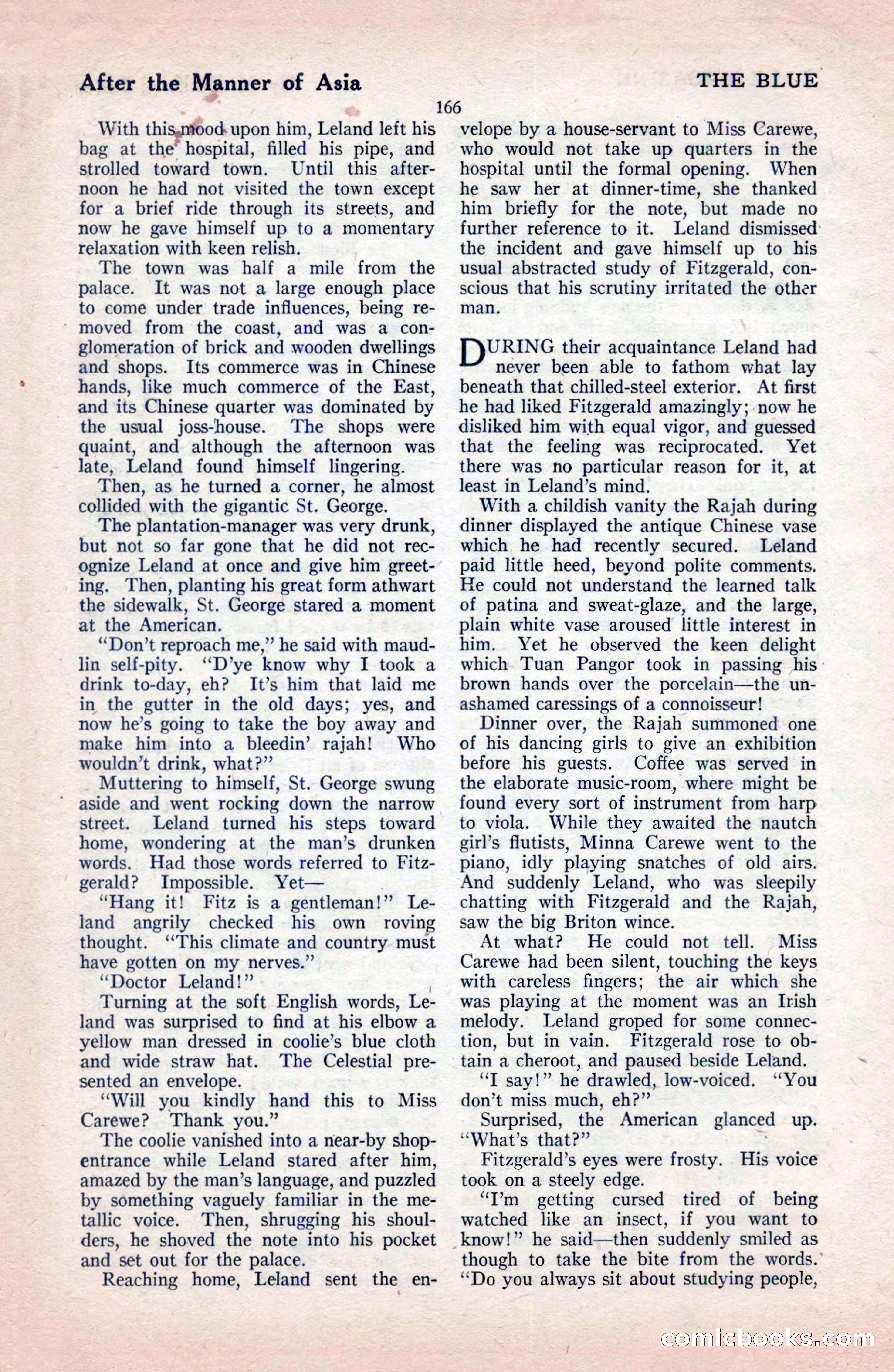 The Blue Book Magazine, December 1919 — page 172 of 216