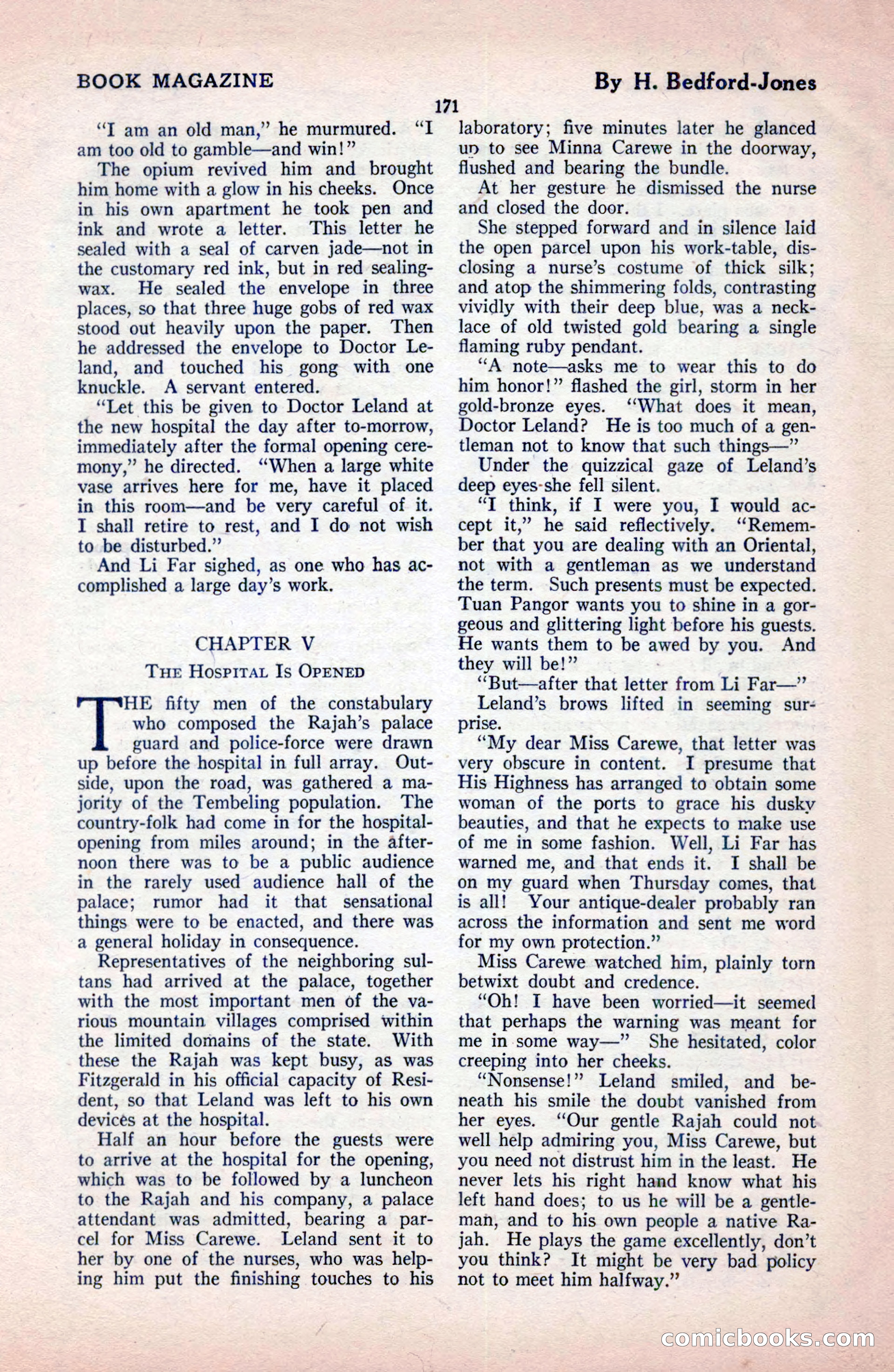 The Blue Book Magazine, December 1919 — page 177 of 216