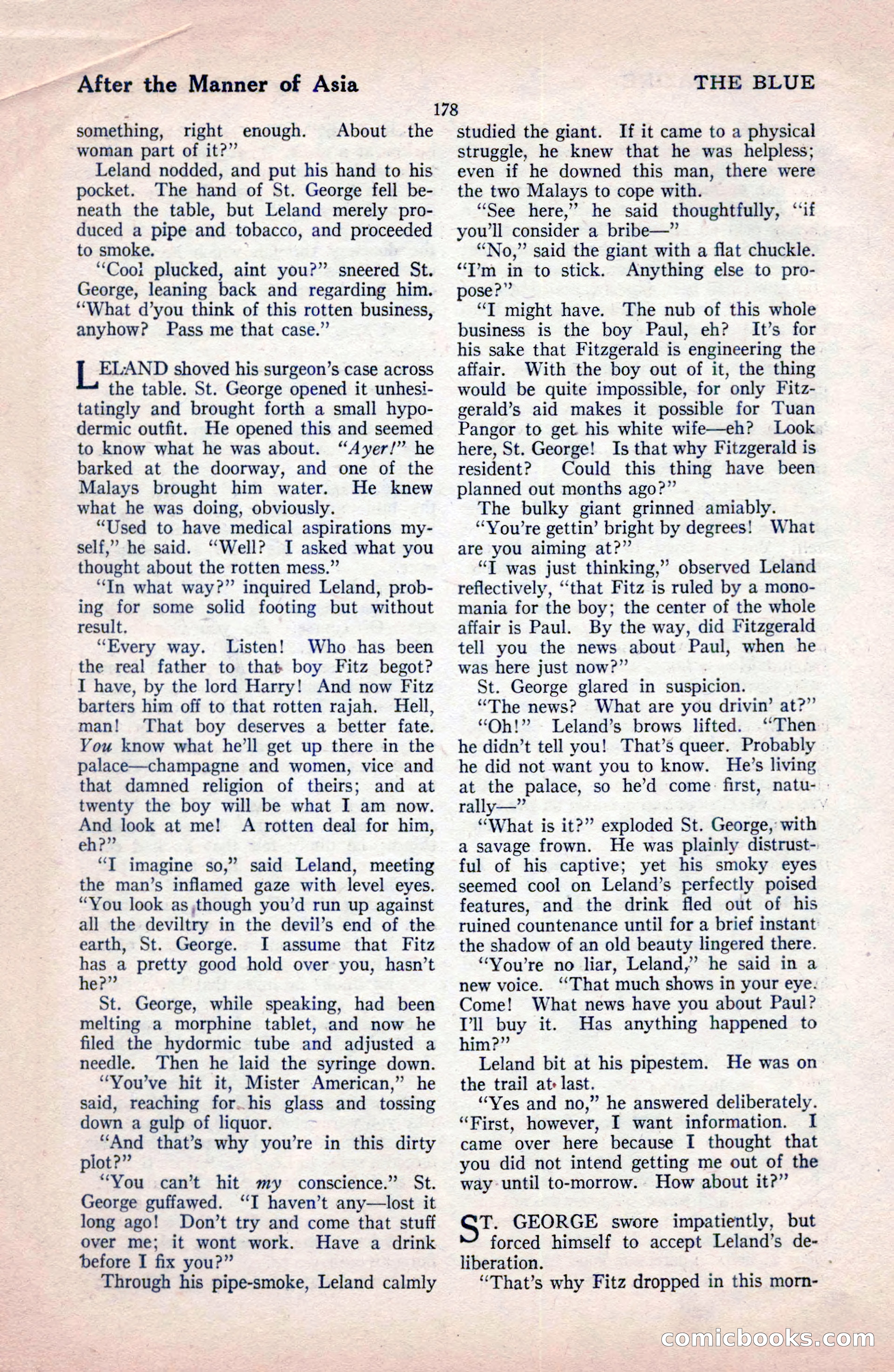 The Blue Book Magazine, December 1919 — page 184 of 216