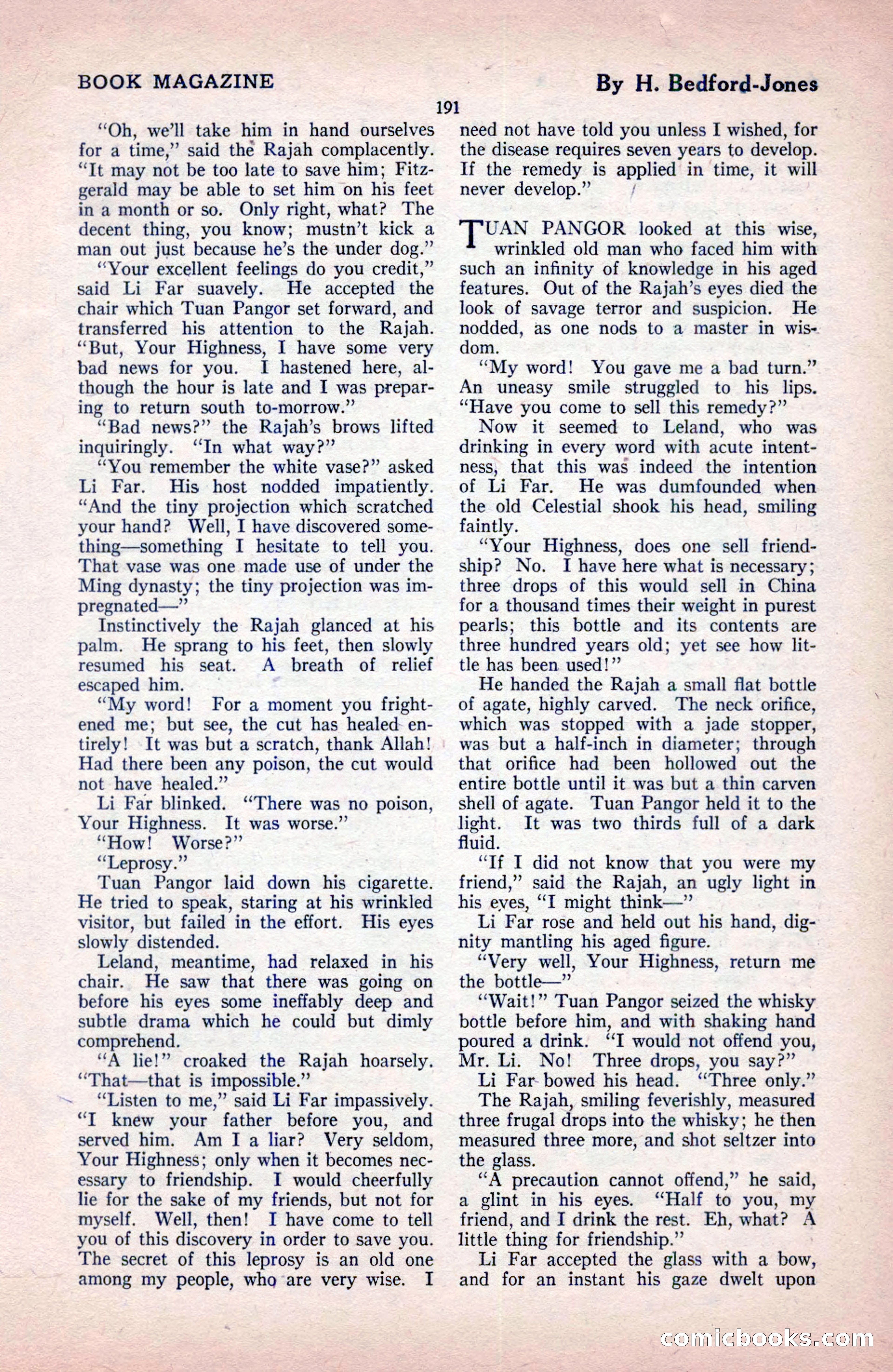 The Blue Book Magazine, December 1919 — page 197 of 216