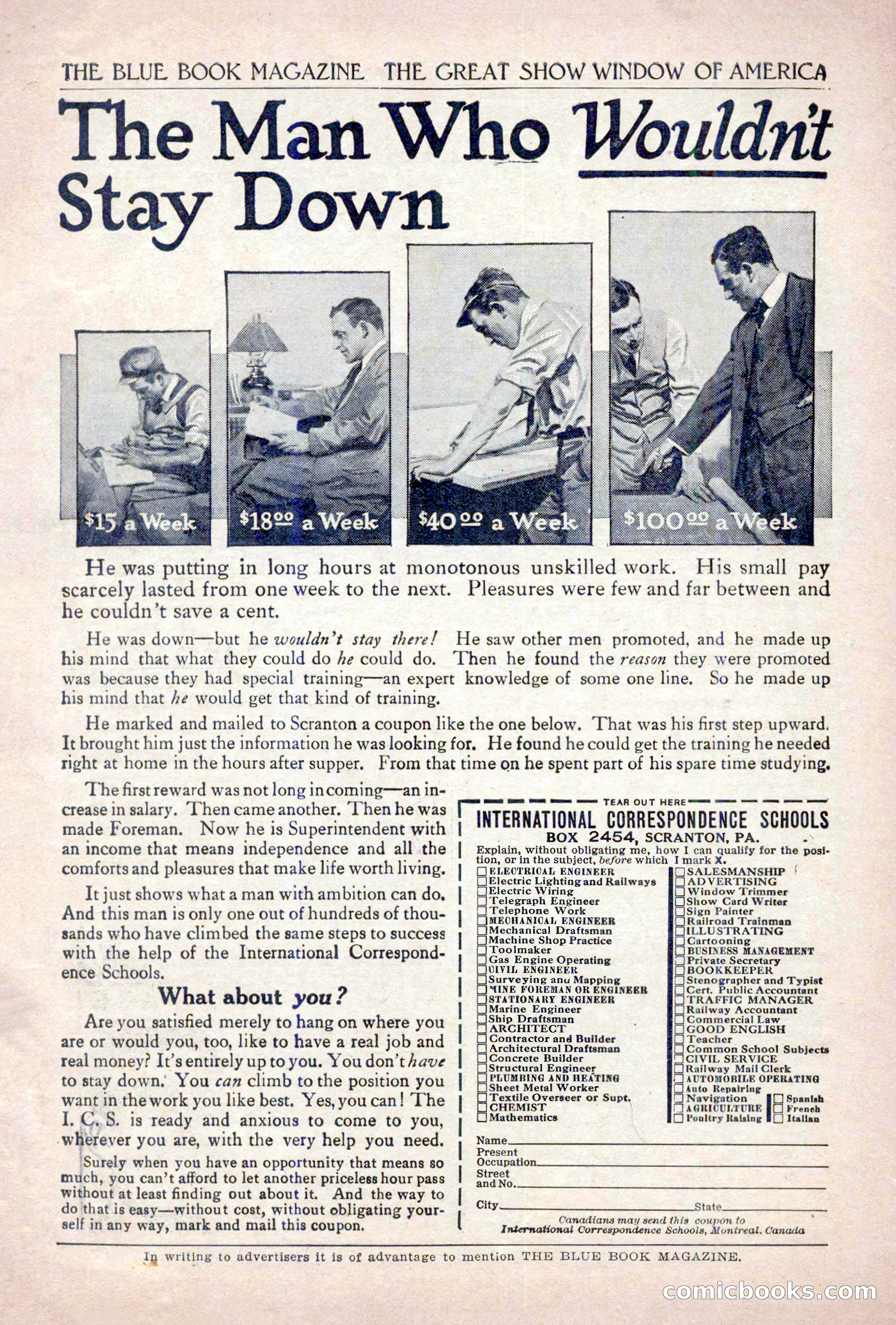 The Blue Book Magazine, December 1919 — page 199 of 216