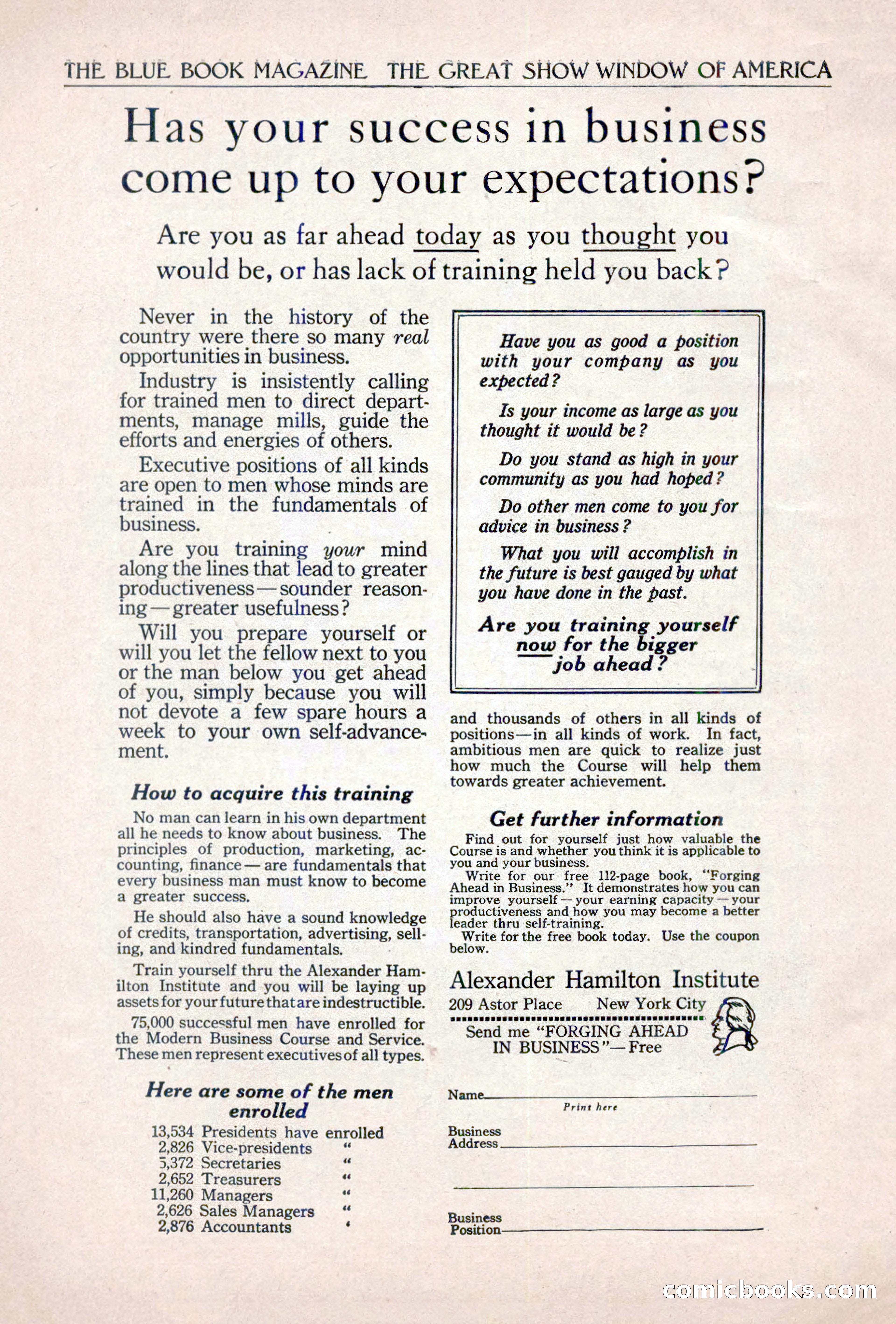 The Blue Book Magazine, December 1919 — page 202 of 216