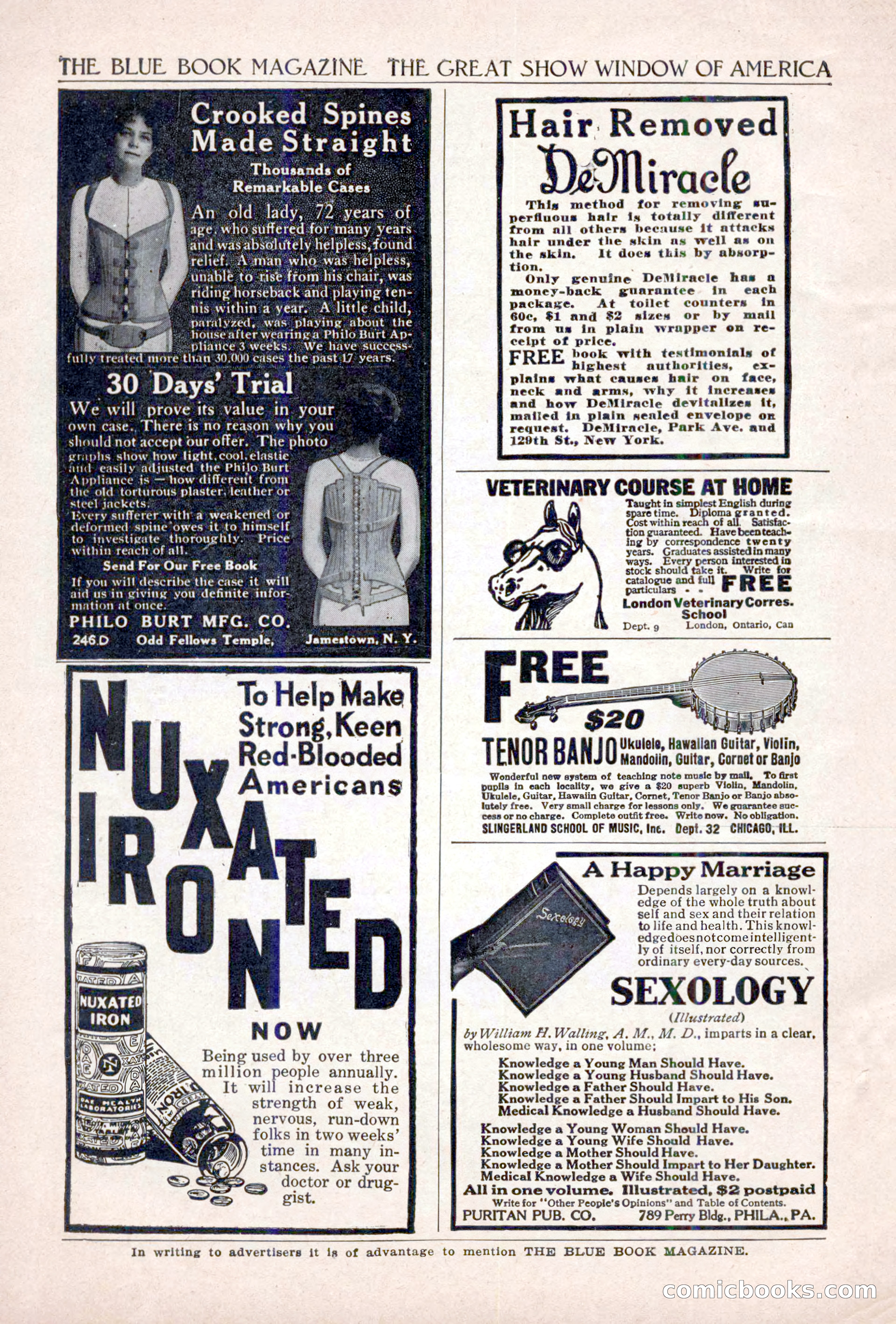 The Blue Book Magazine, December 1919 — page 206 of 216