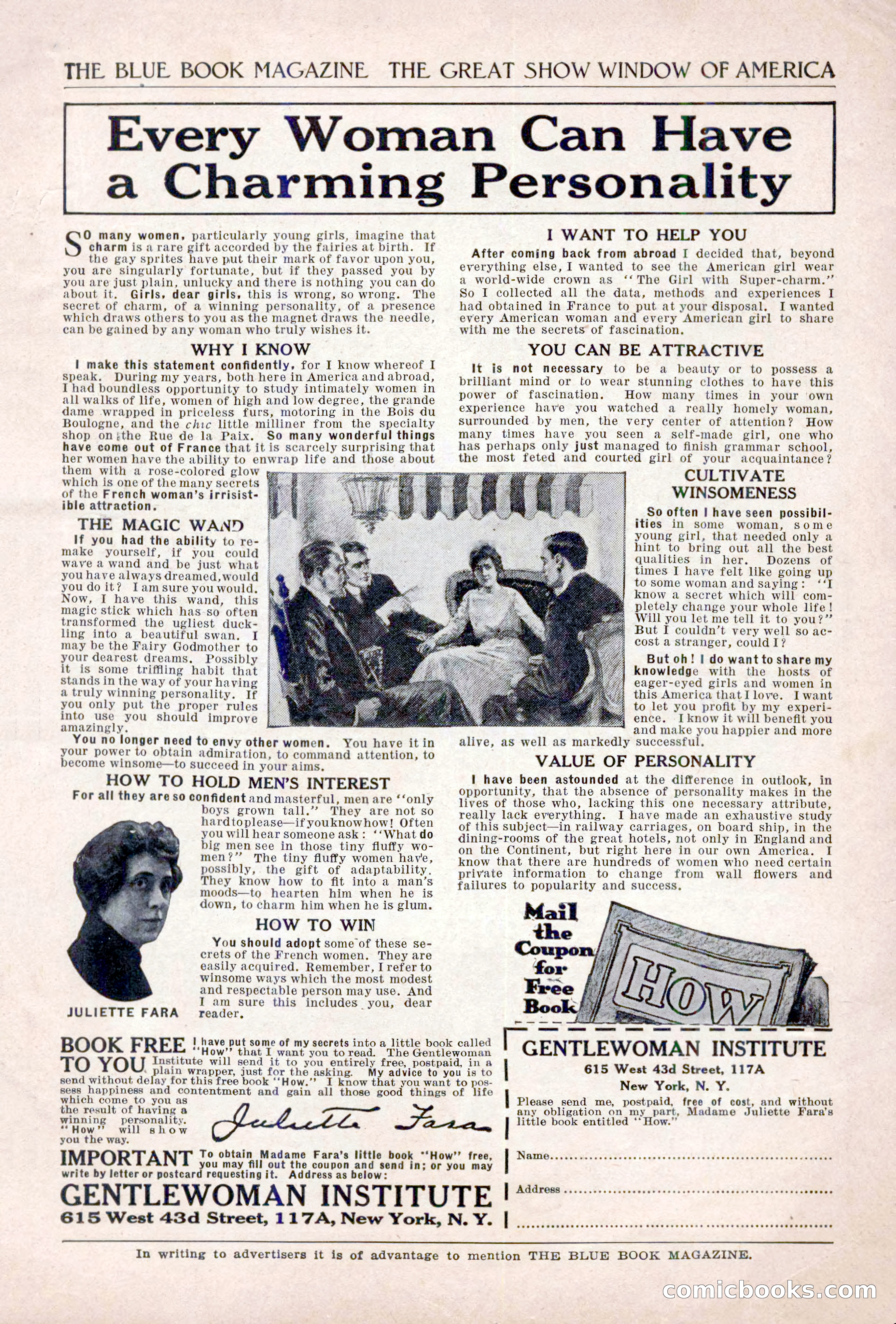 The Blue Book Magazine, December 1919 — page 213 of 216