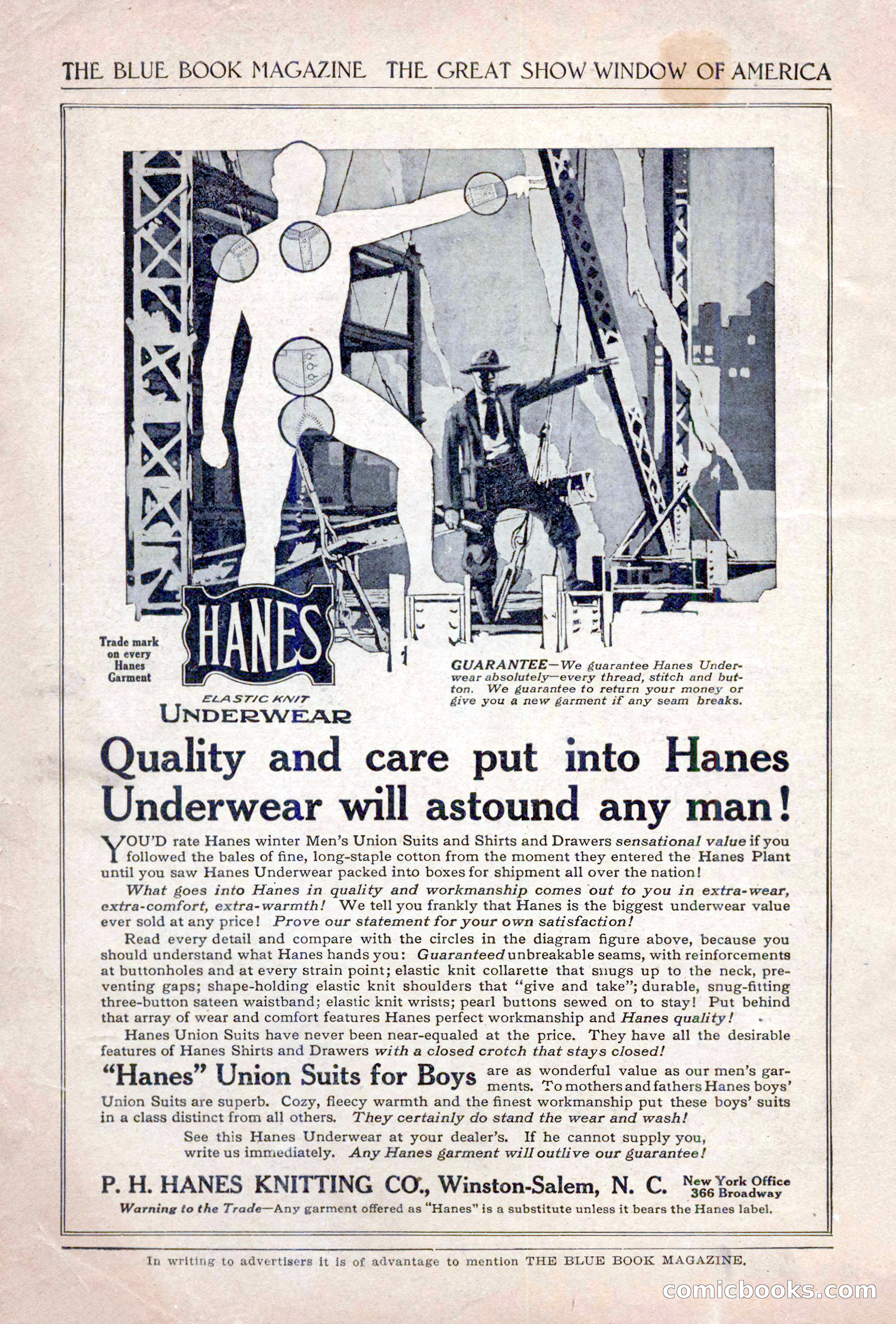 The Blue Book Magazine, December 1919 — page 214 of 216