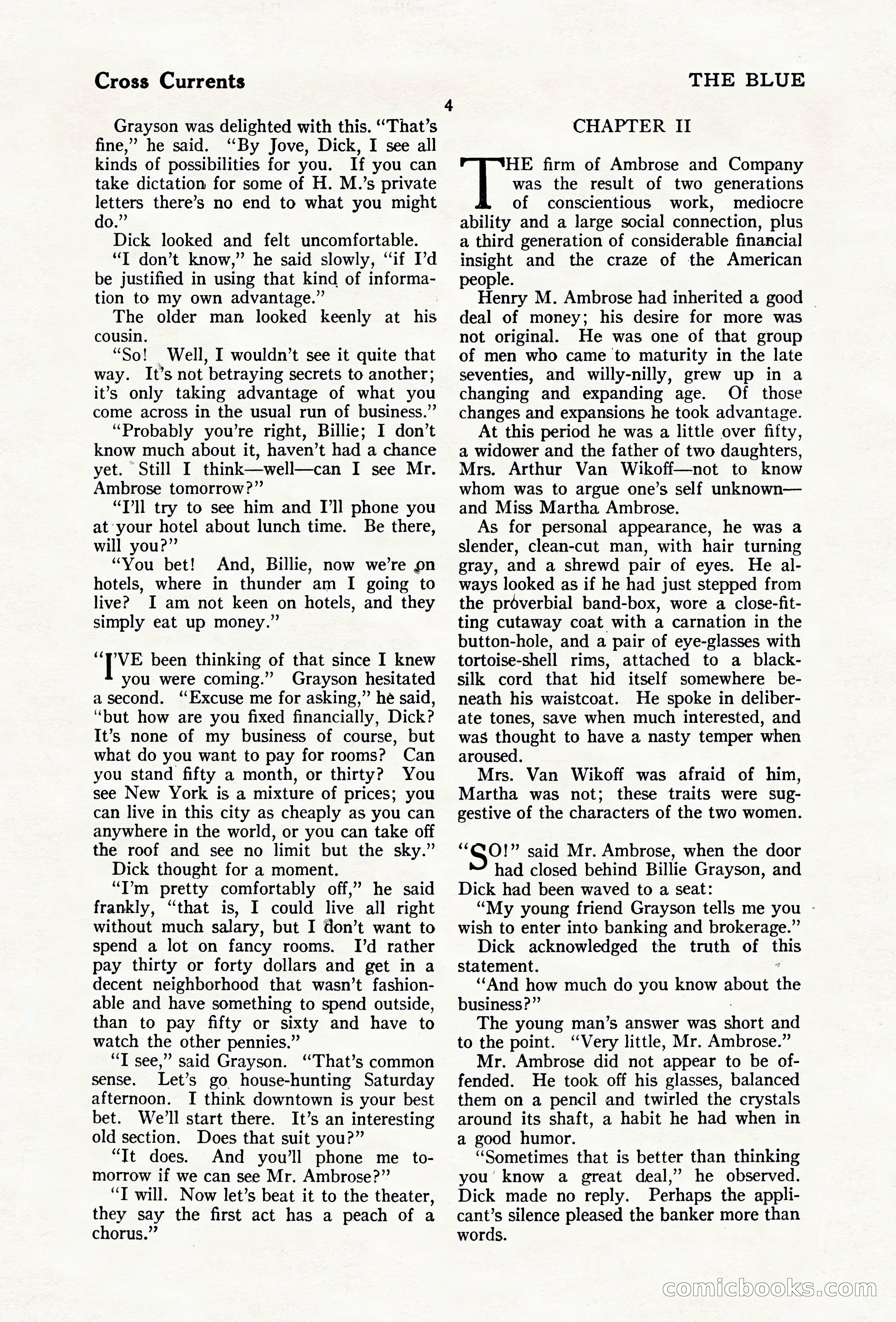 The Blue Book Magazine, April 1920 — page 10 of 212
