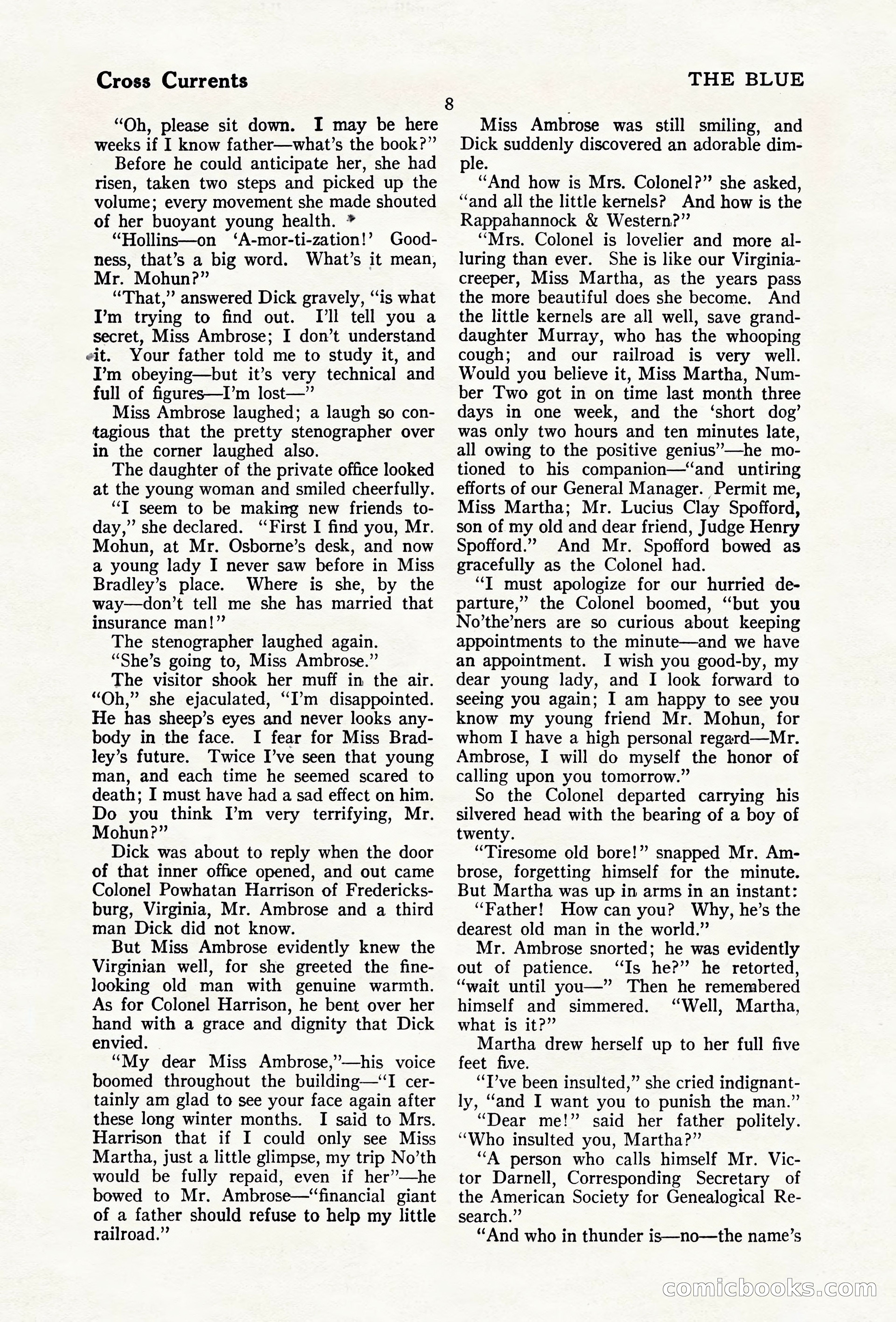 The Blue Book Magazine, April 1920 — page 14 of 212