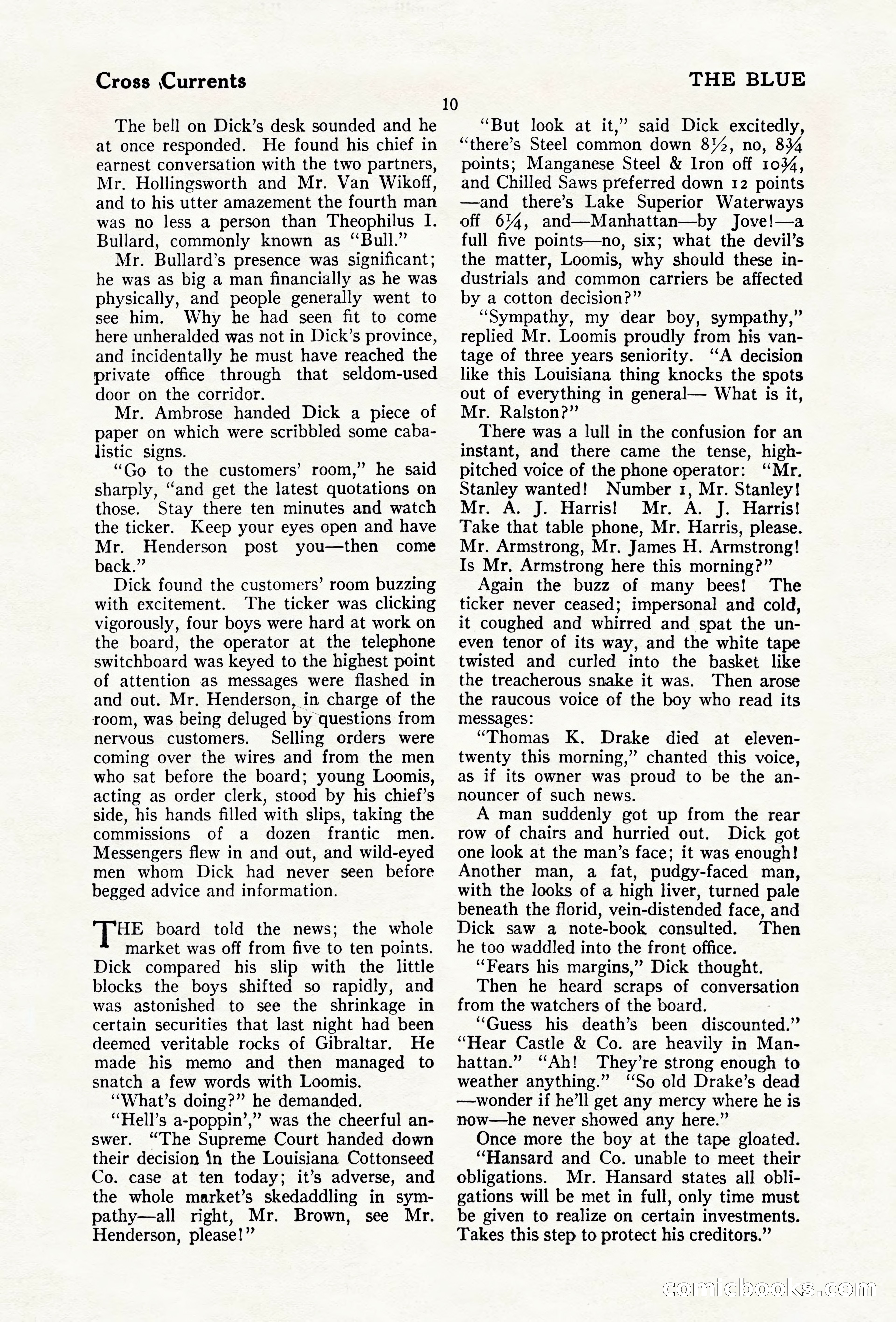 The Blue Book Magazine, April 1920 — page 16 of 212