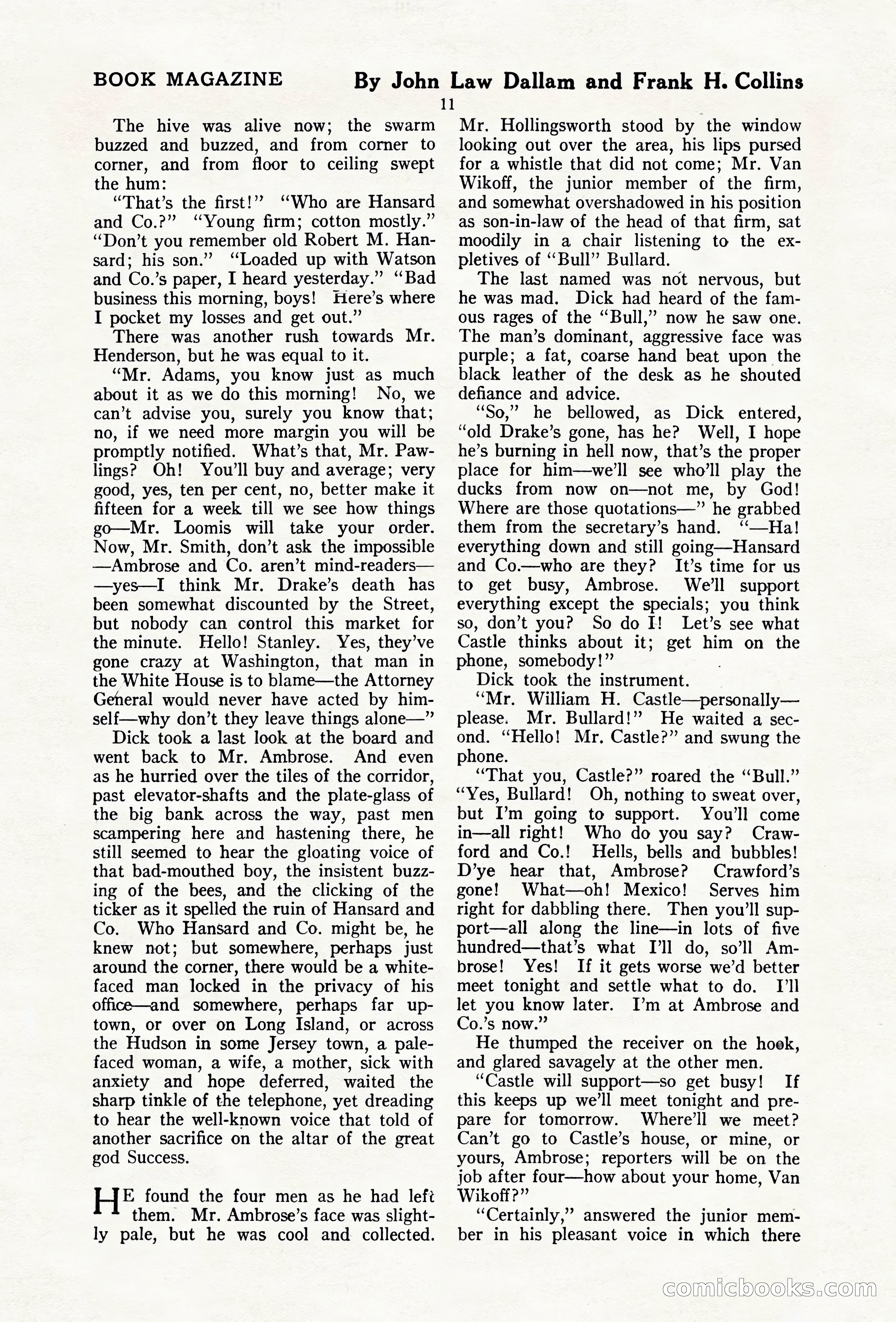 The Blue Book Magazine, April 1920 — page 17 of 212