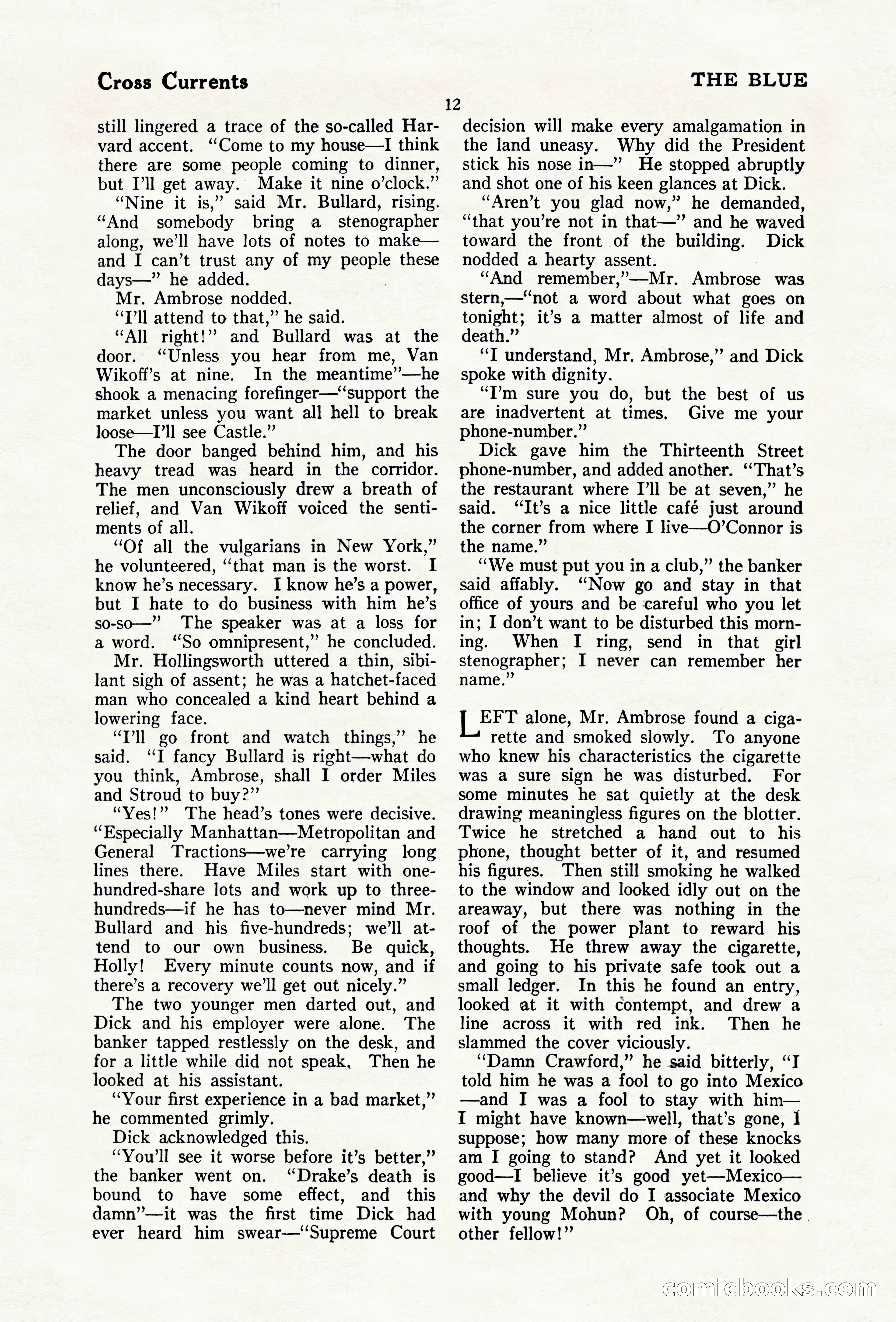 The Blue Book Magazine, April 1920 — page 18 of 212