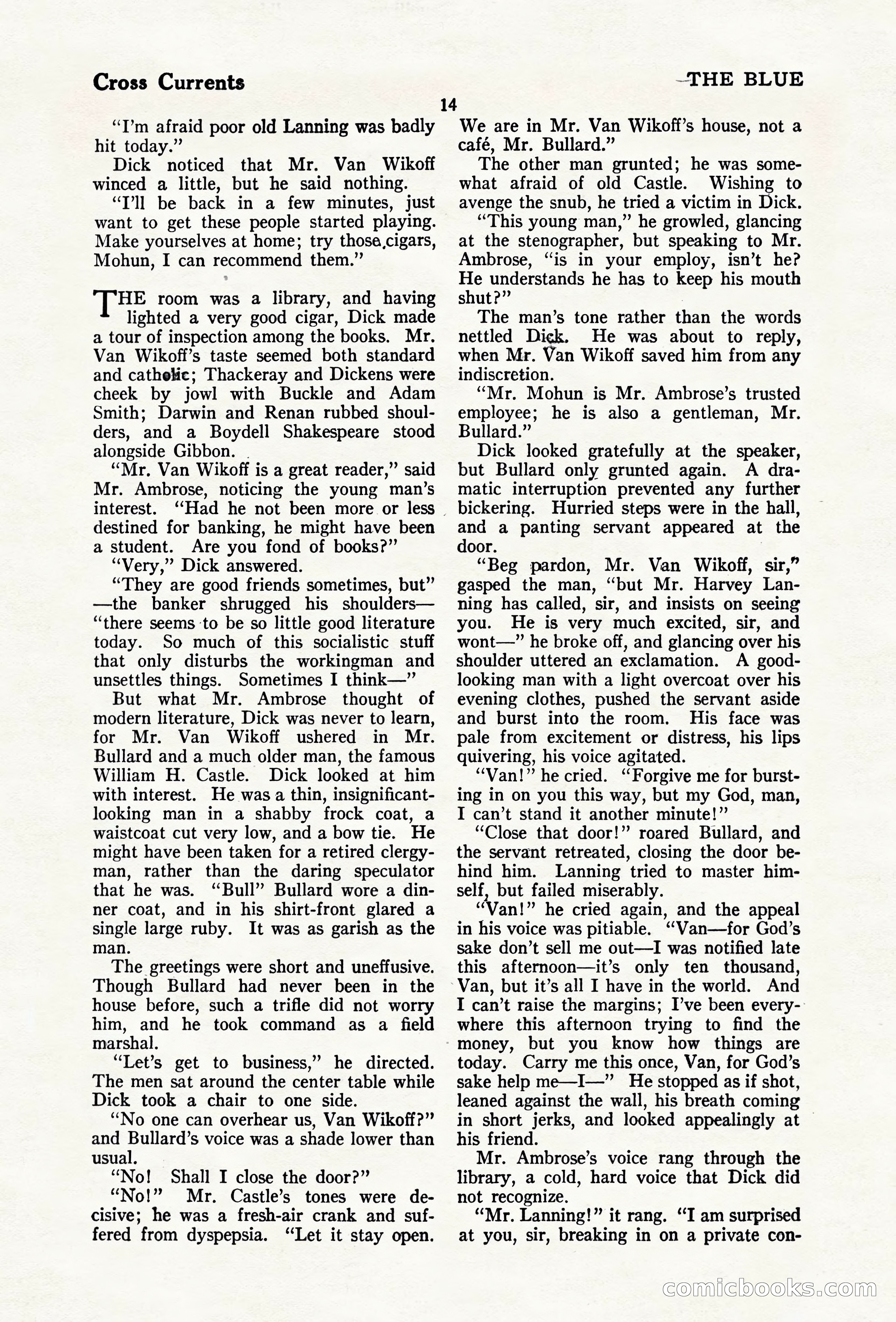 The Blue Book Magazine, April 1920 — page 20 of 212
