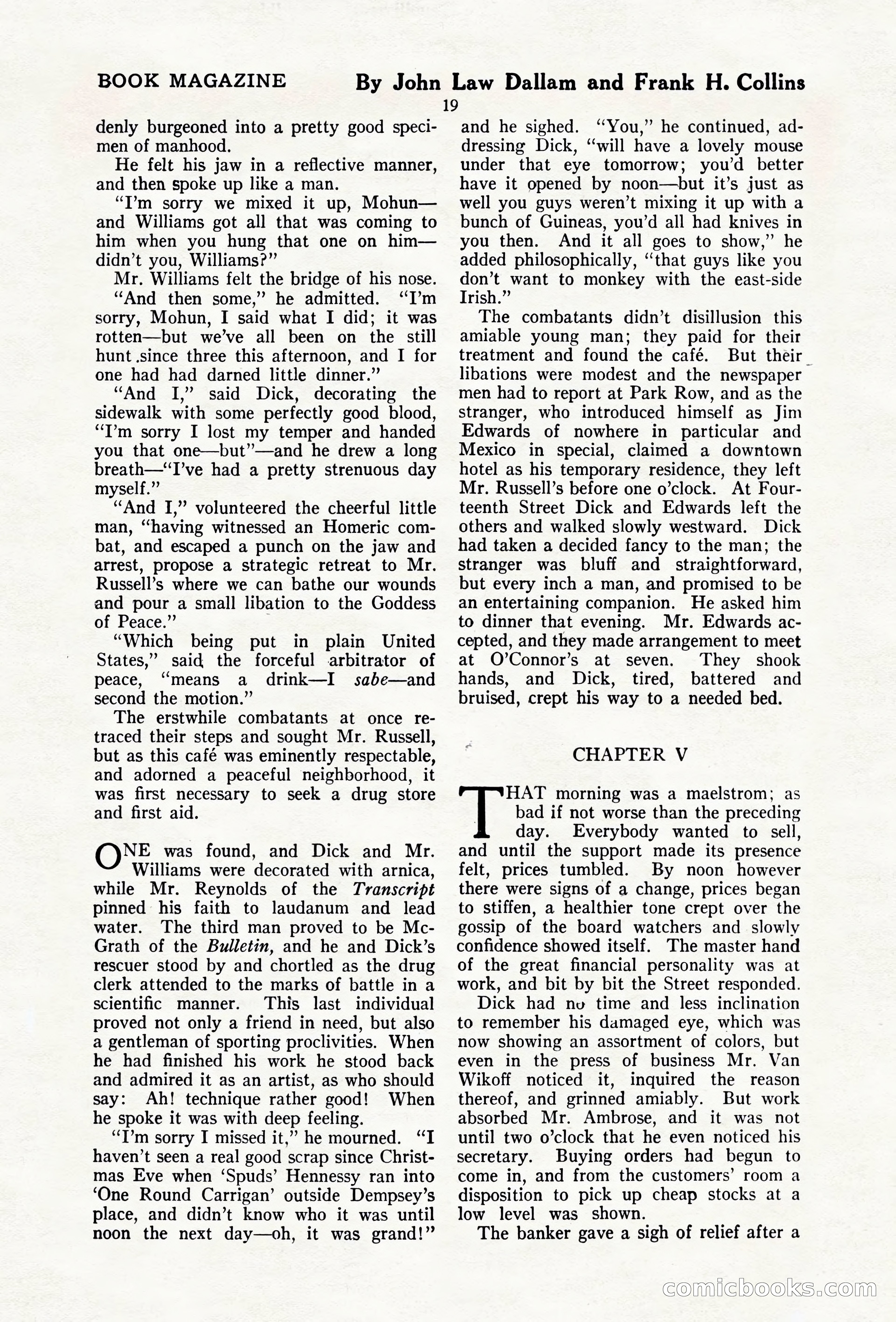 The Blue Book Magazine, April 1920 — page 25 of 212