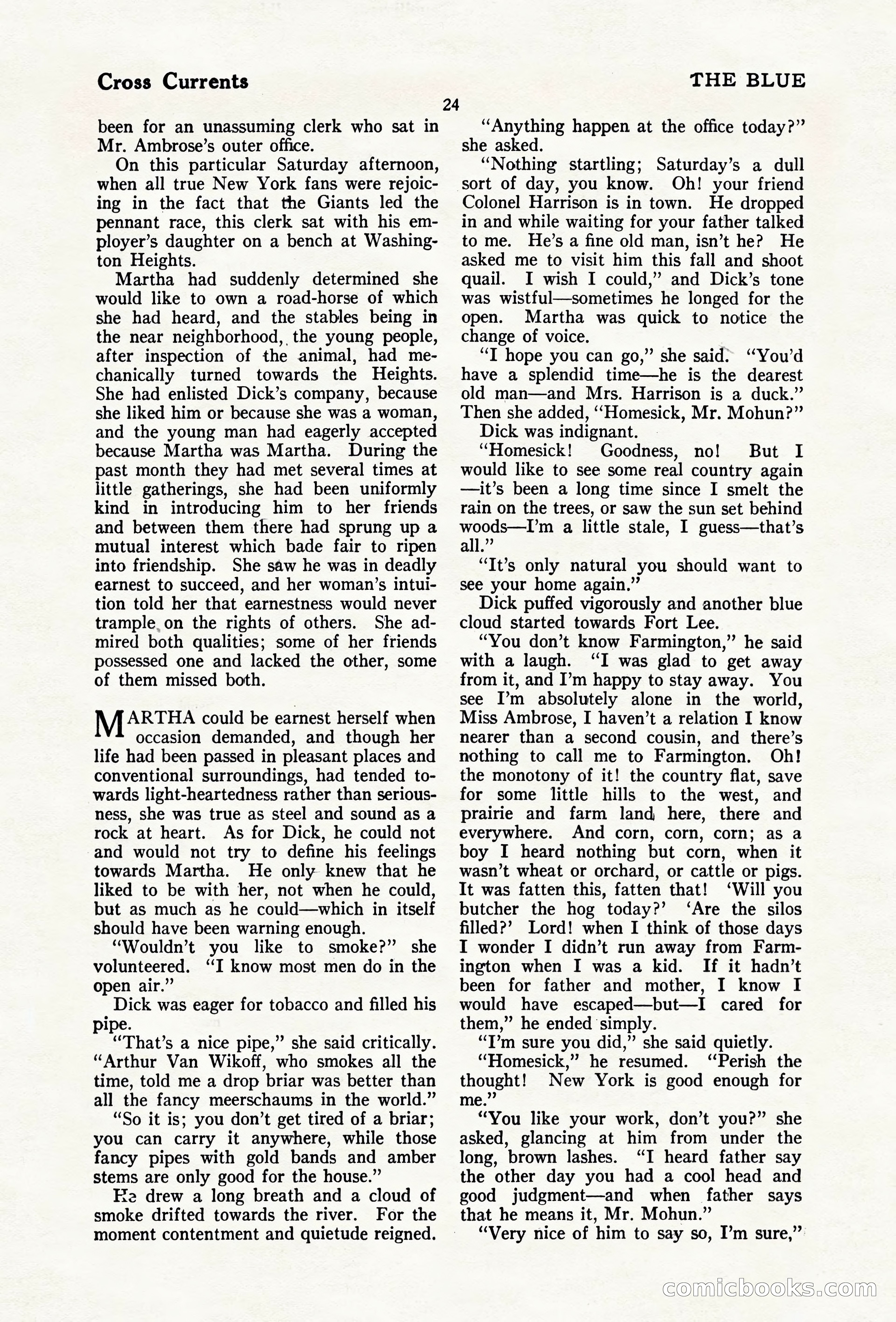 The Blue Book Magazine, April 1920 — page 30 of 212