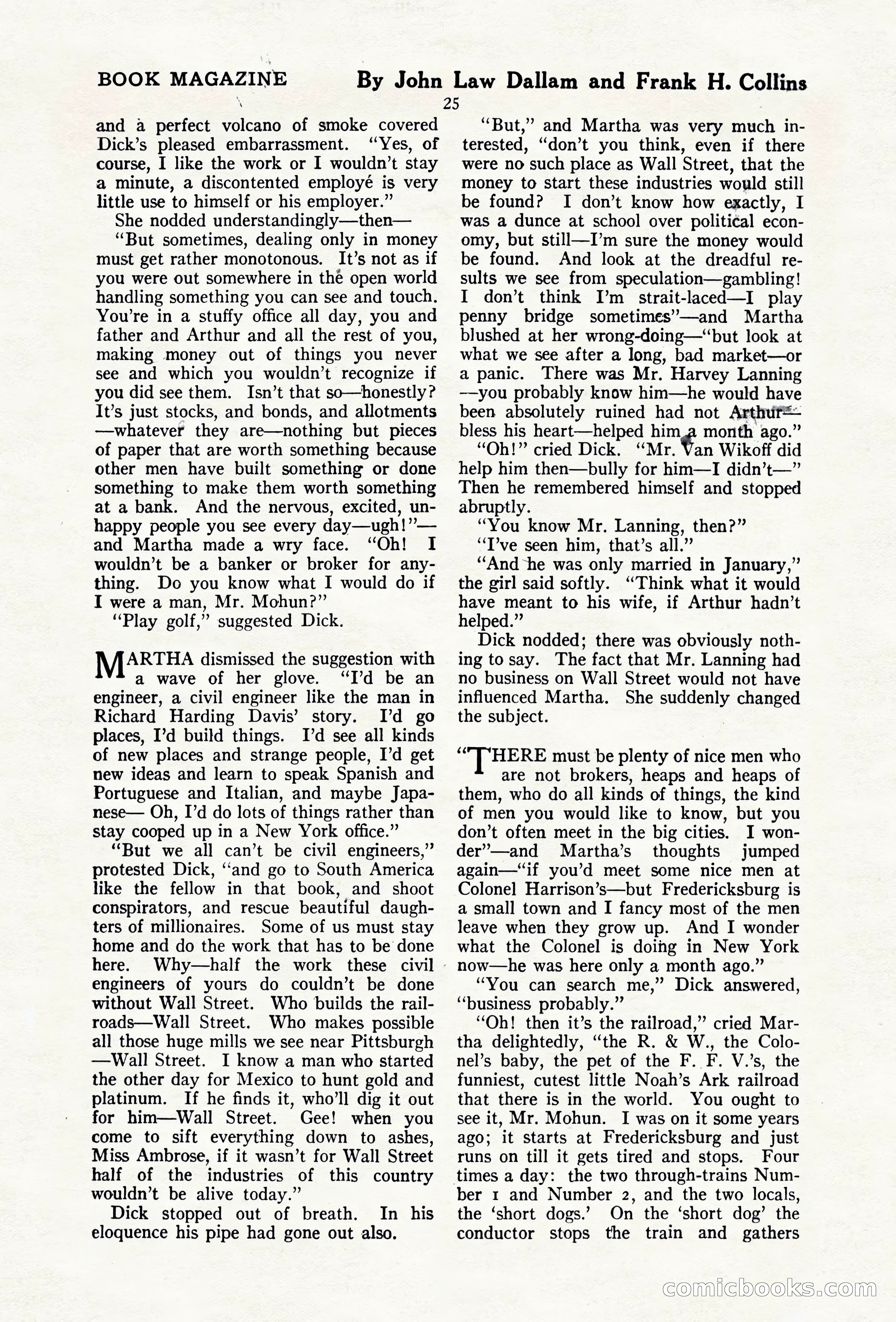 The Blue Book Magazine, April 1920 — page 31 of 212