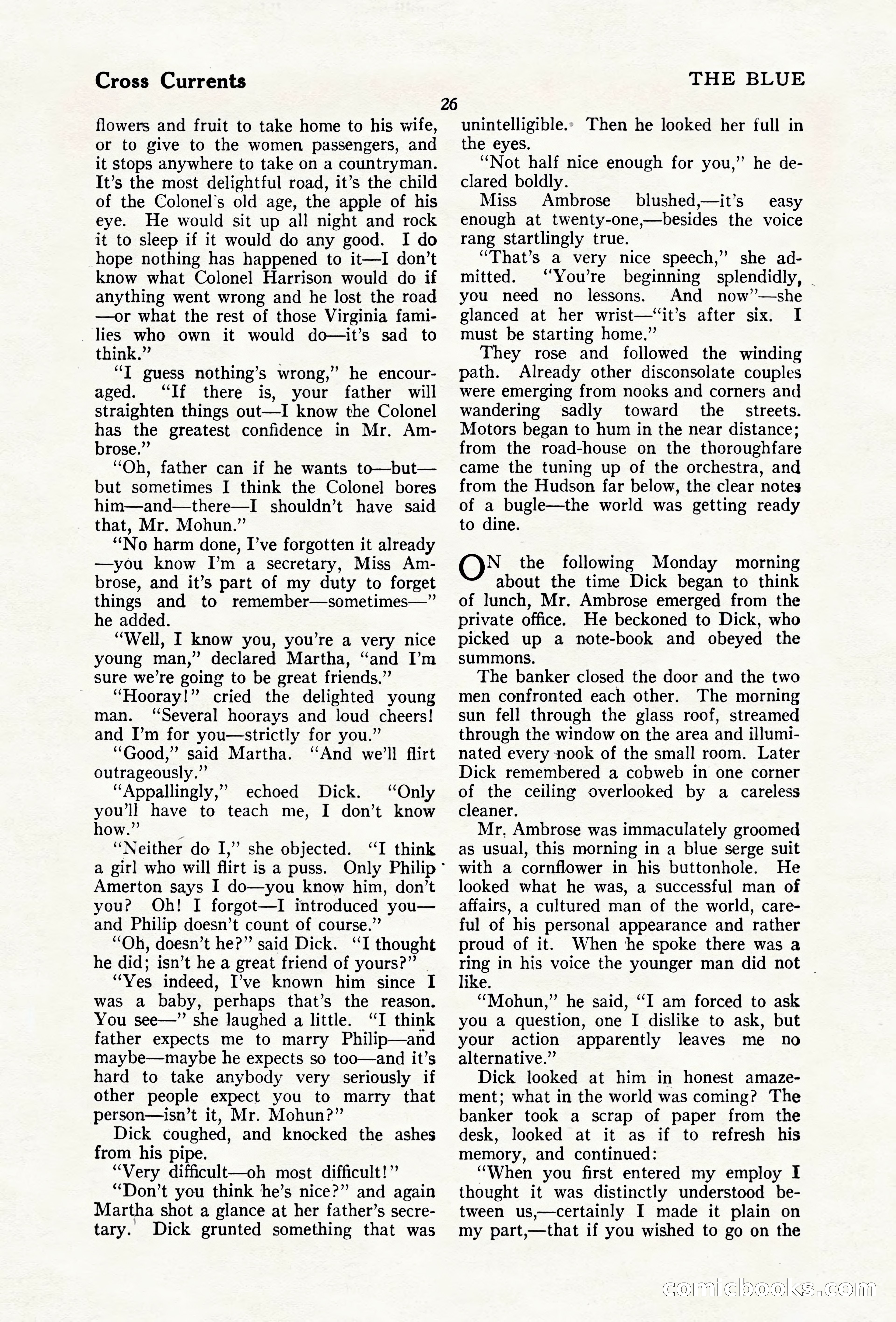 The Blue Book Magazine, April 1920 — page 32 of 212