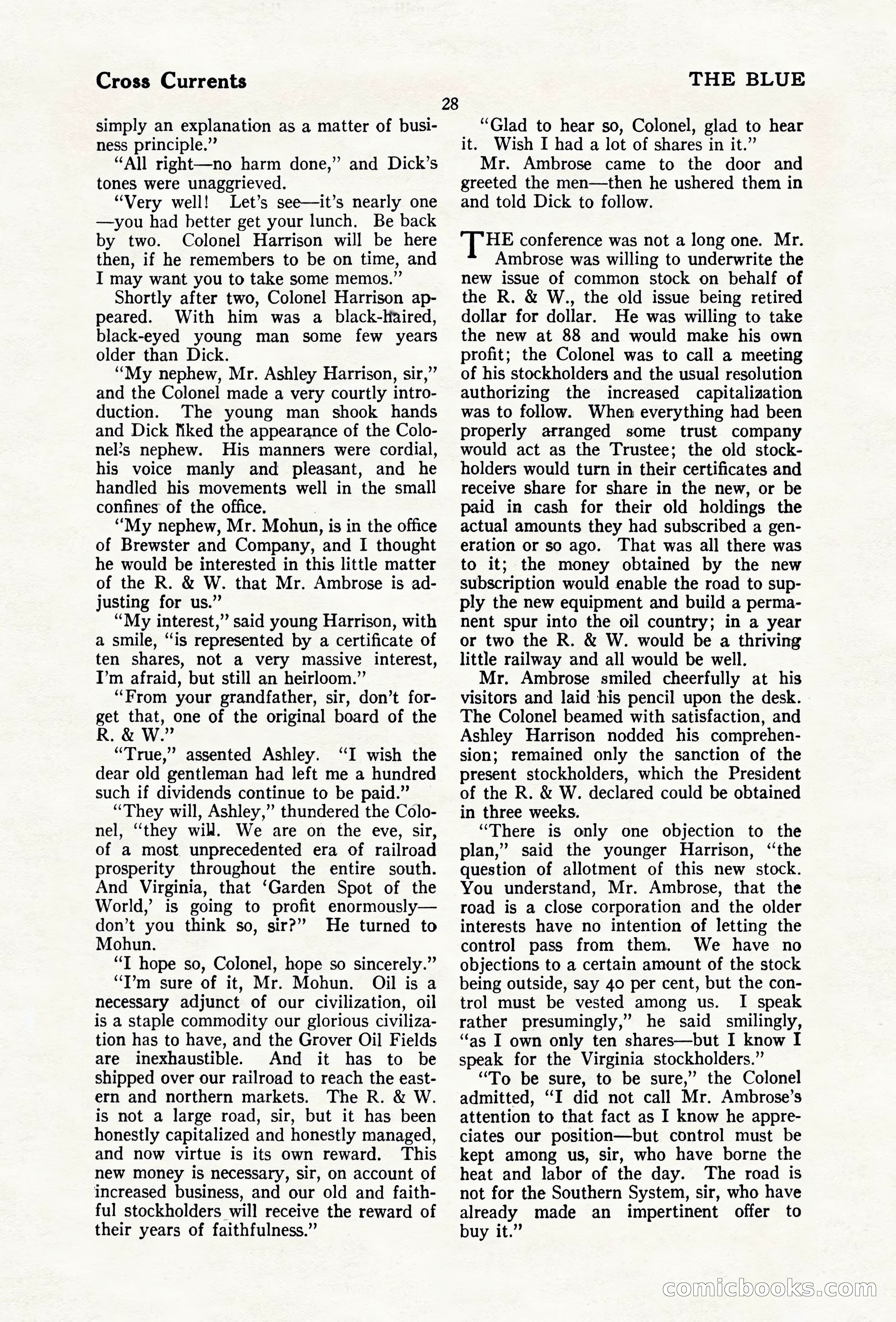 The Blue Book Magazine, April 1920 — page 34 of 212