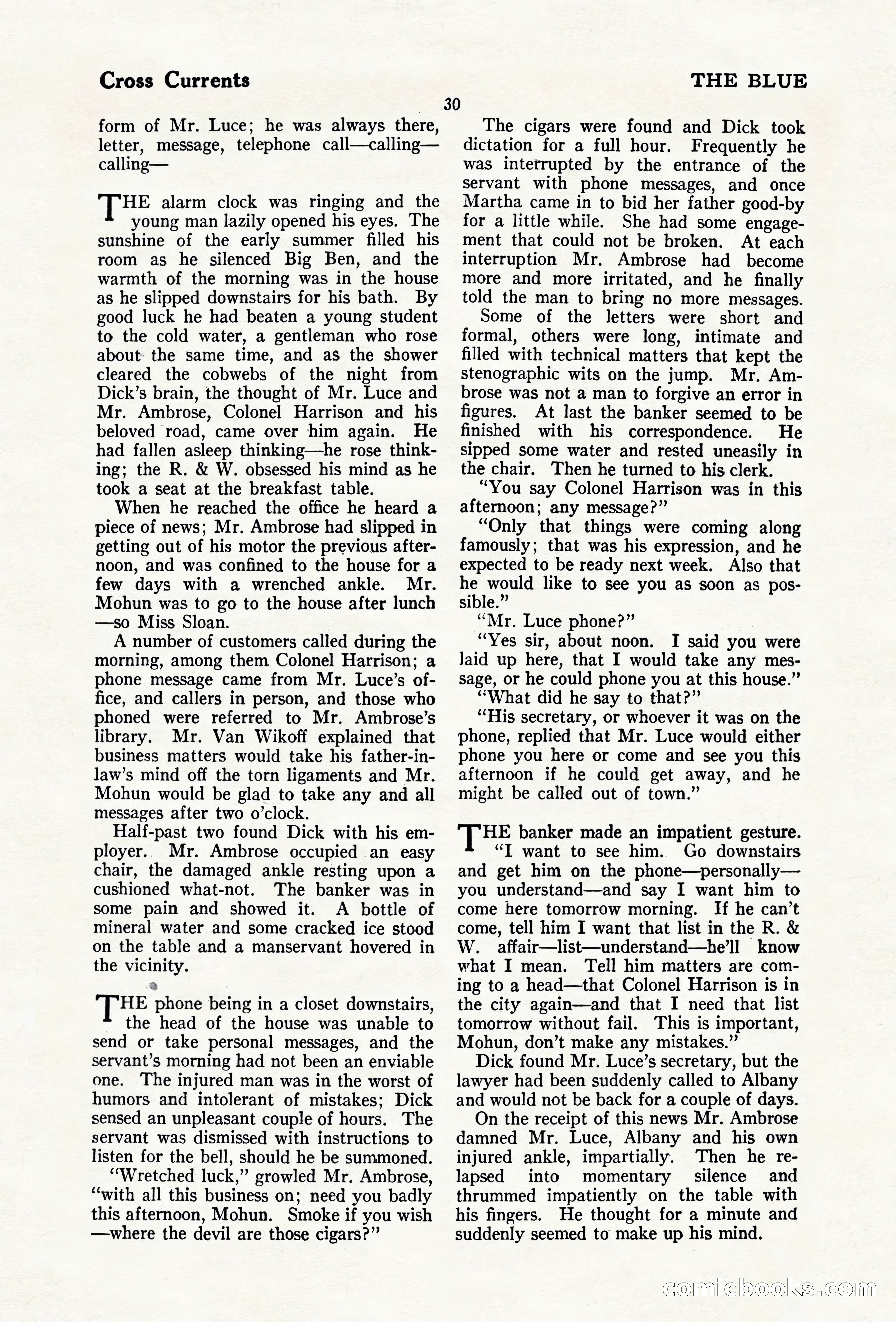 The Blue Book Magazine, April 1920 — page 36 of 212