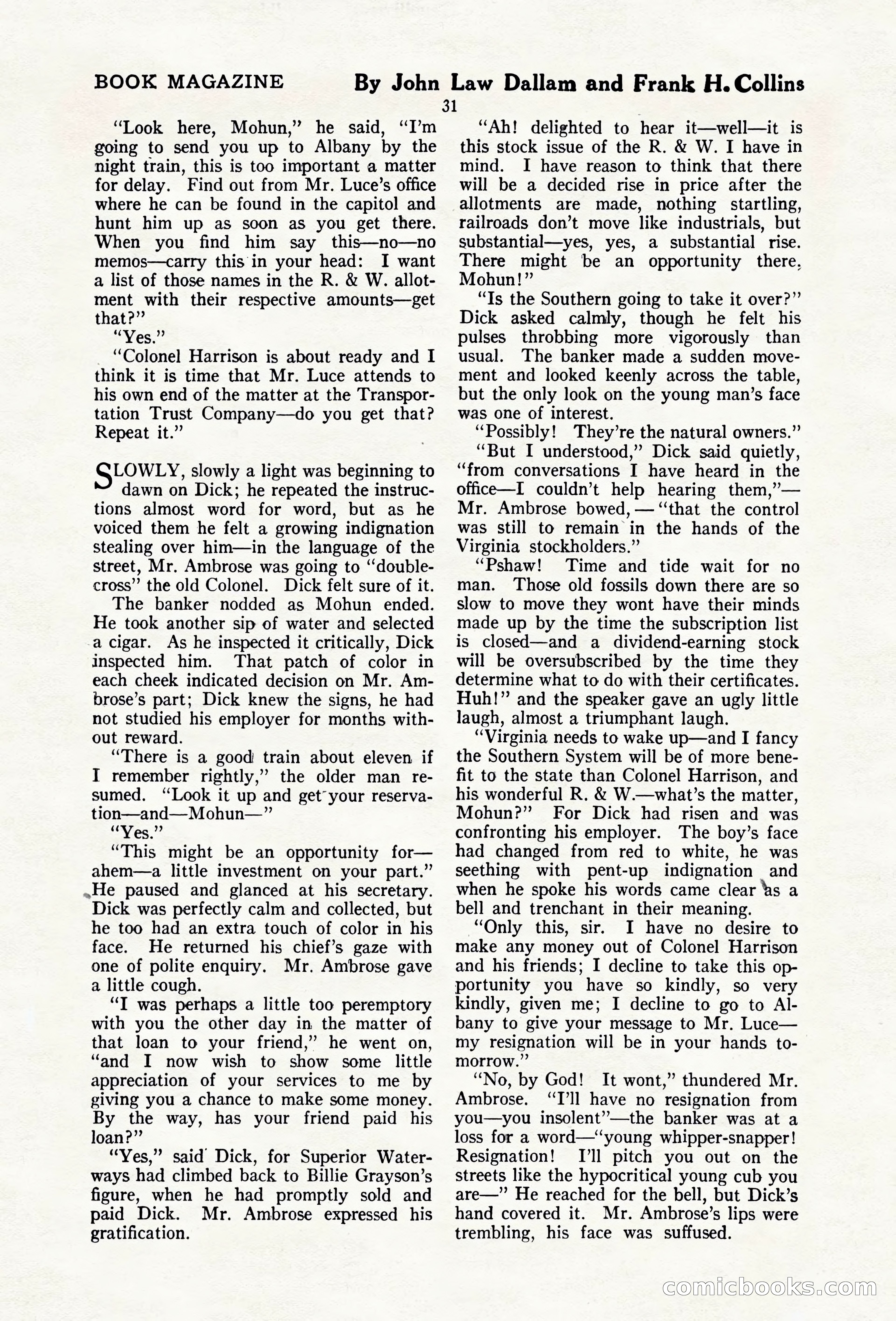 The Blue Book Magazine, April 1920 — page 37 of 212