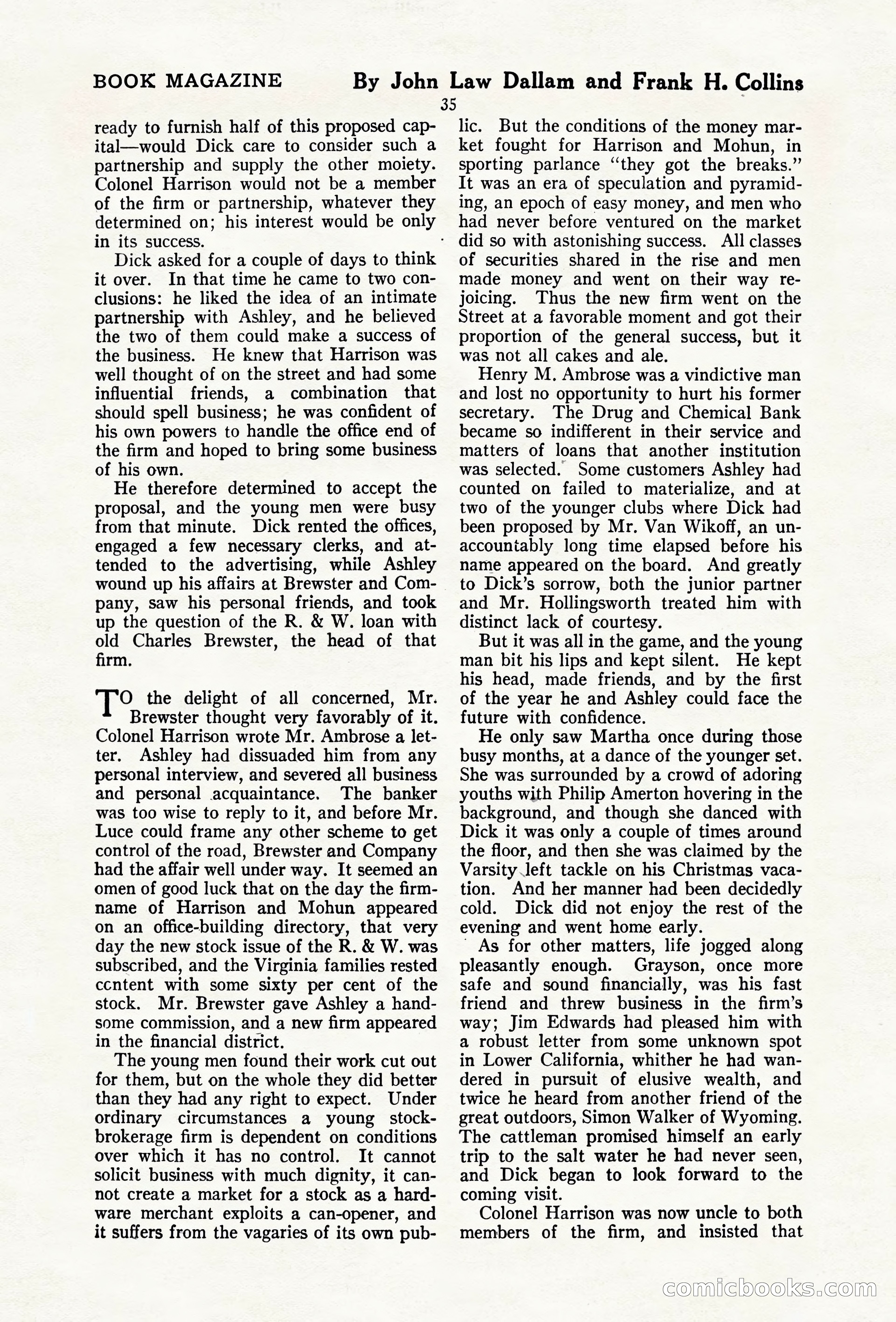 The Blue Book Magazine, April 1920 — page 41 of 212