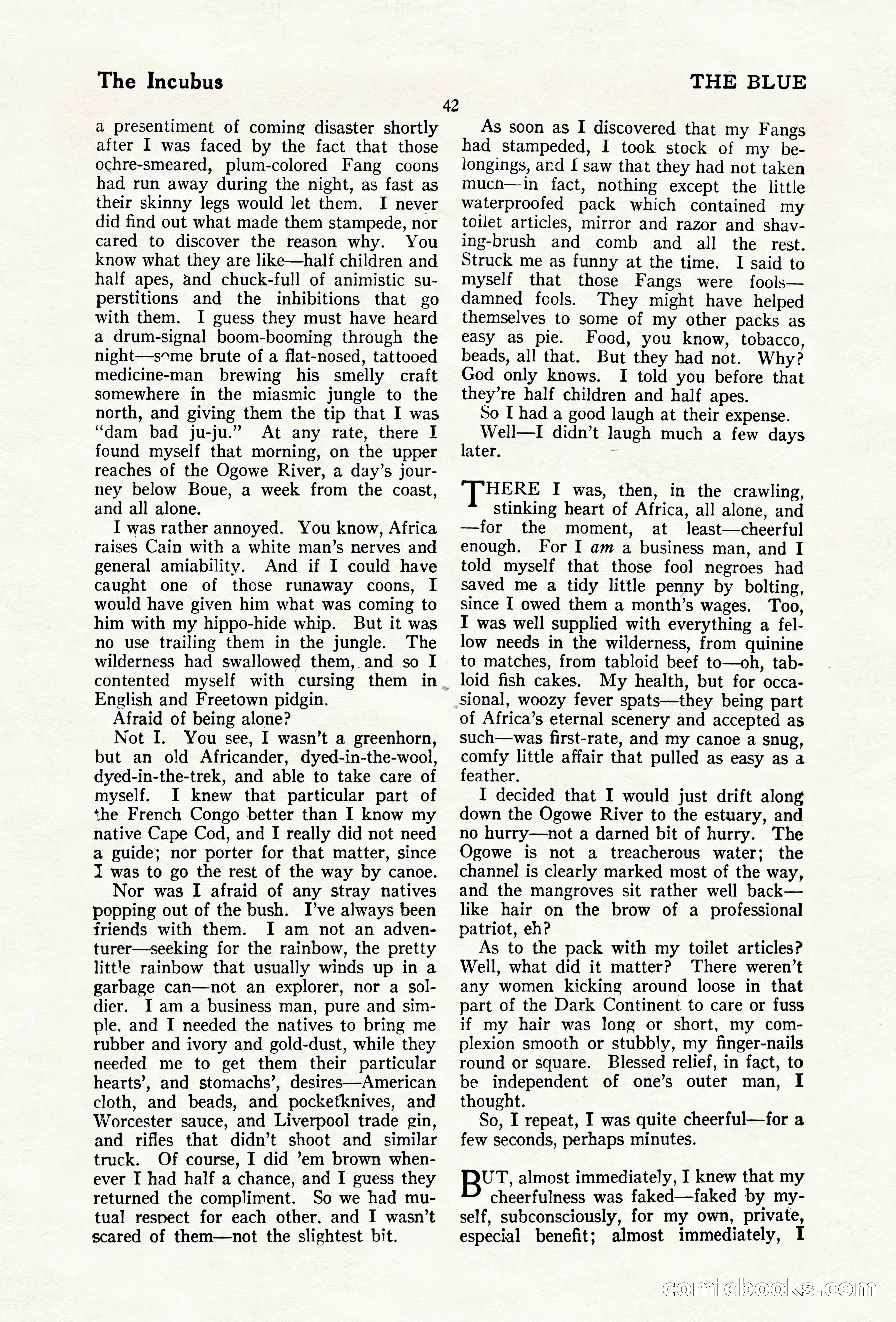 The Blue Book Magazine, April 1920 — page 48 of 212