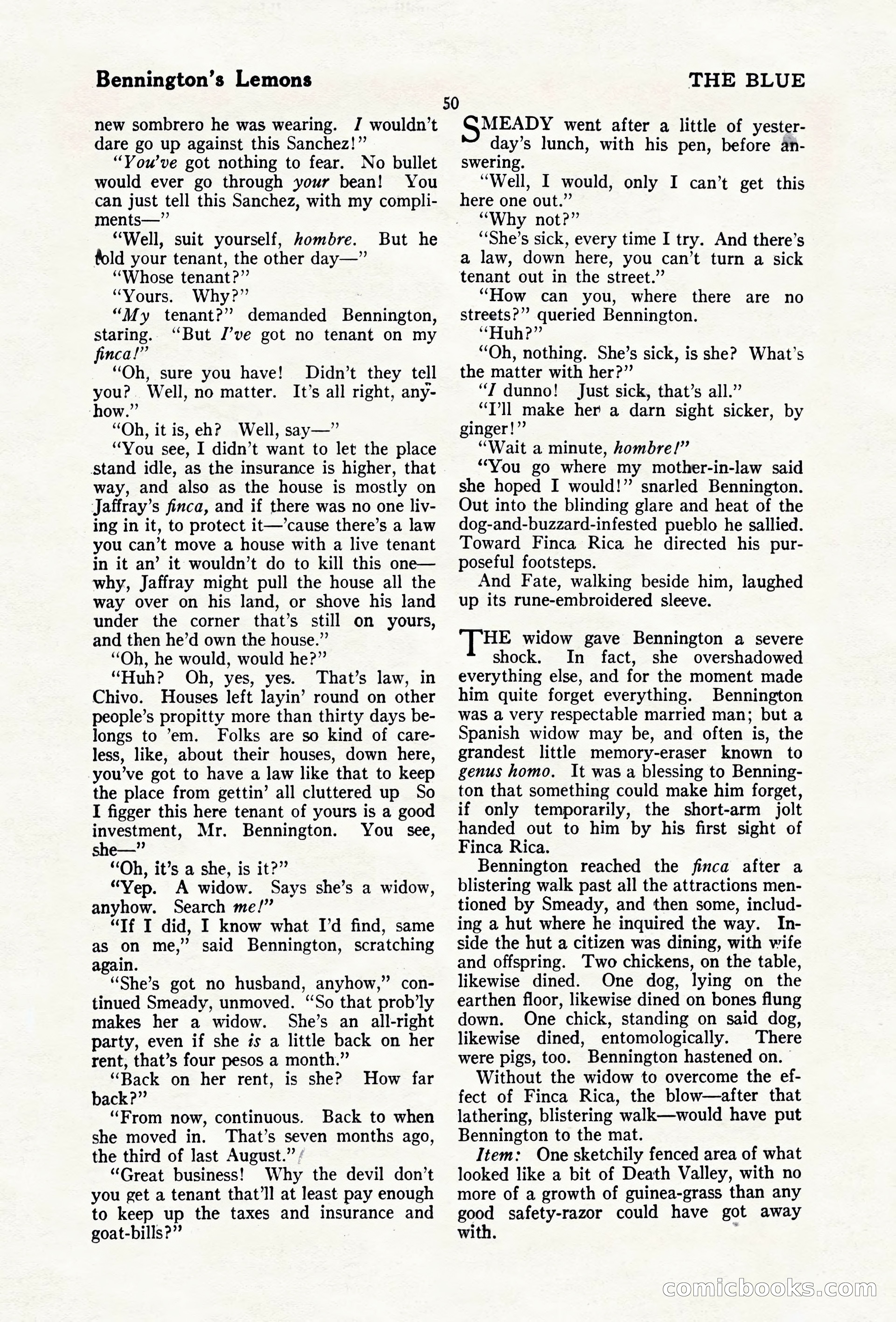 The Blue Book Magazine, April 1920 — page 56 of 212