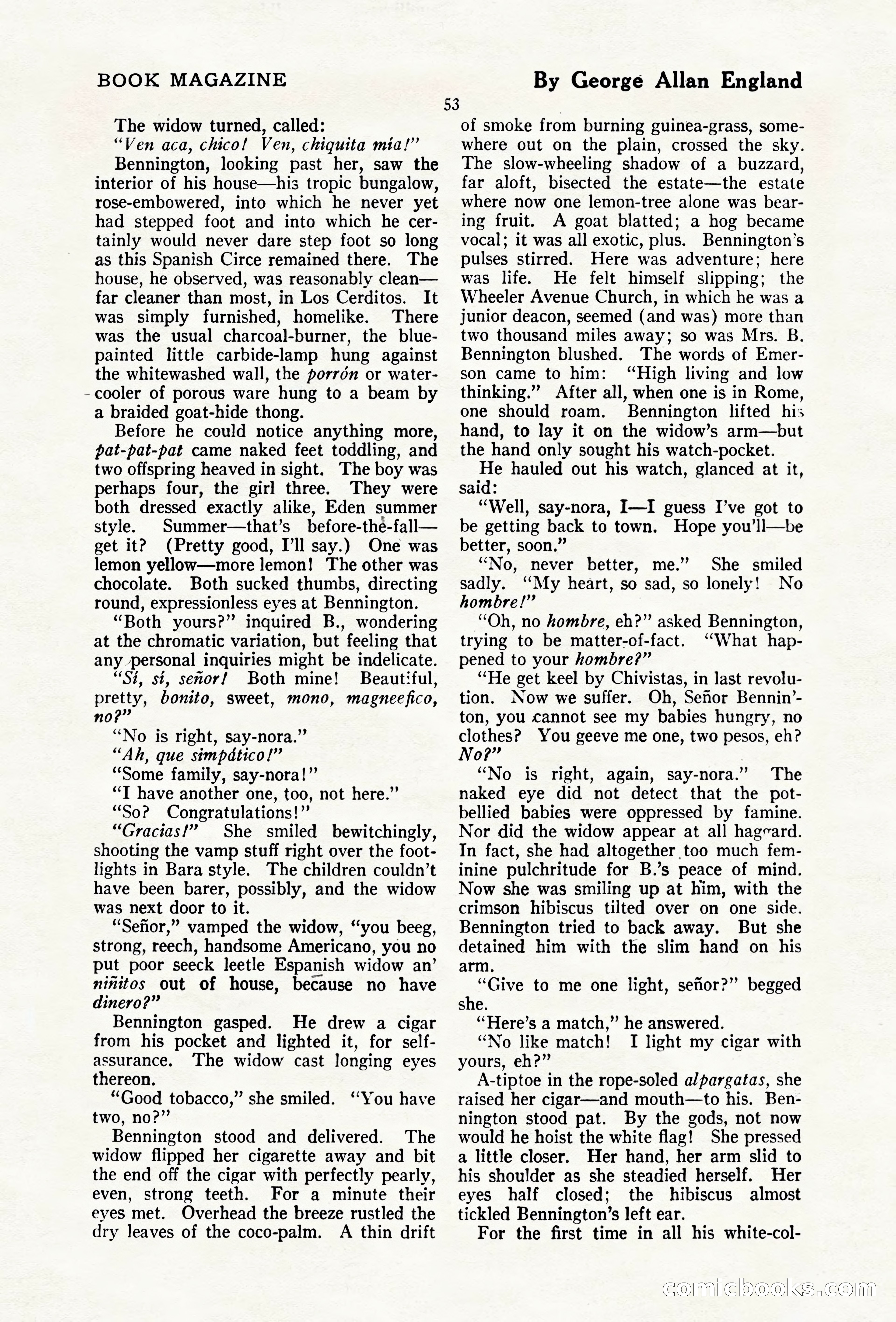 The Blue Book Magazine, April 1920 — page 59 of 212